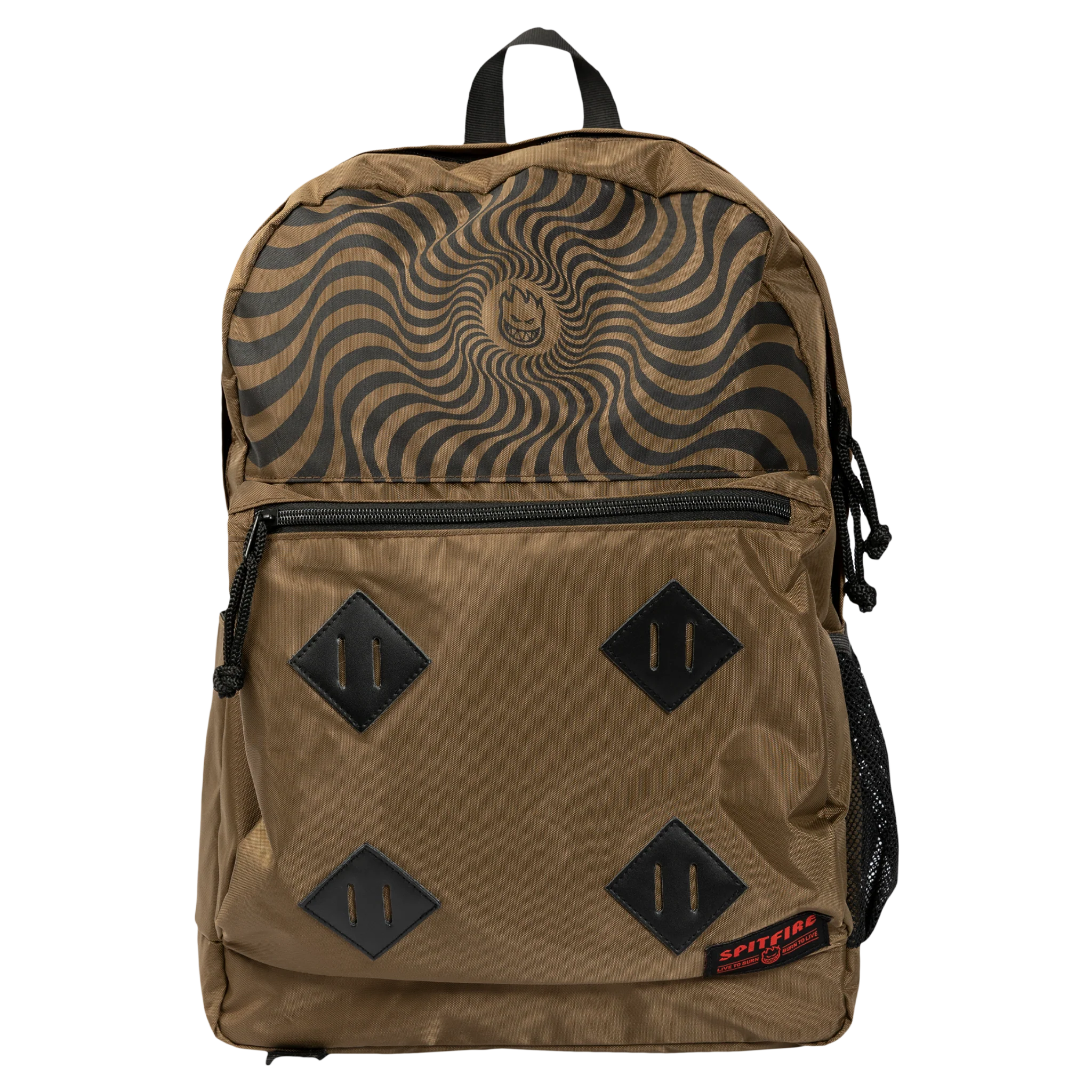 “BIGHEAD SWIRL” BACKPACK (OLIVE BROWN)