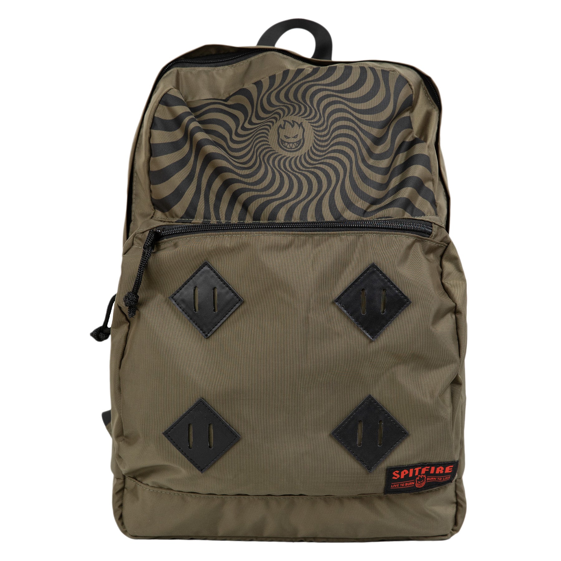 “BIGHEAD SWIRL” BACKPACK (GREEN)