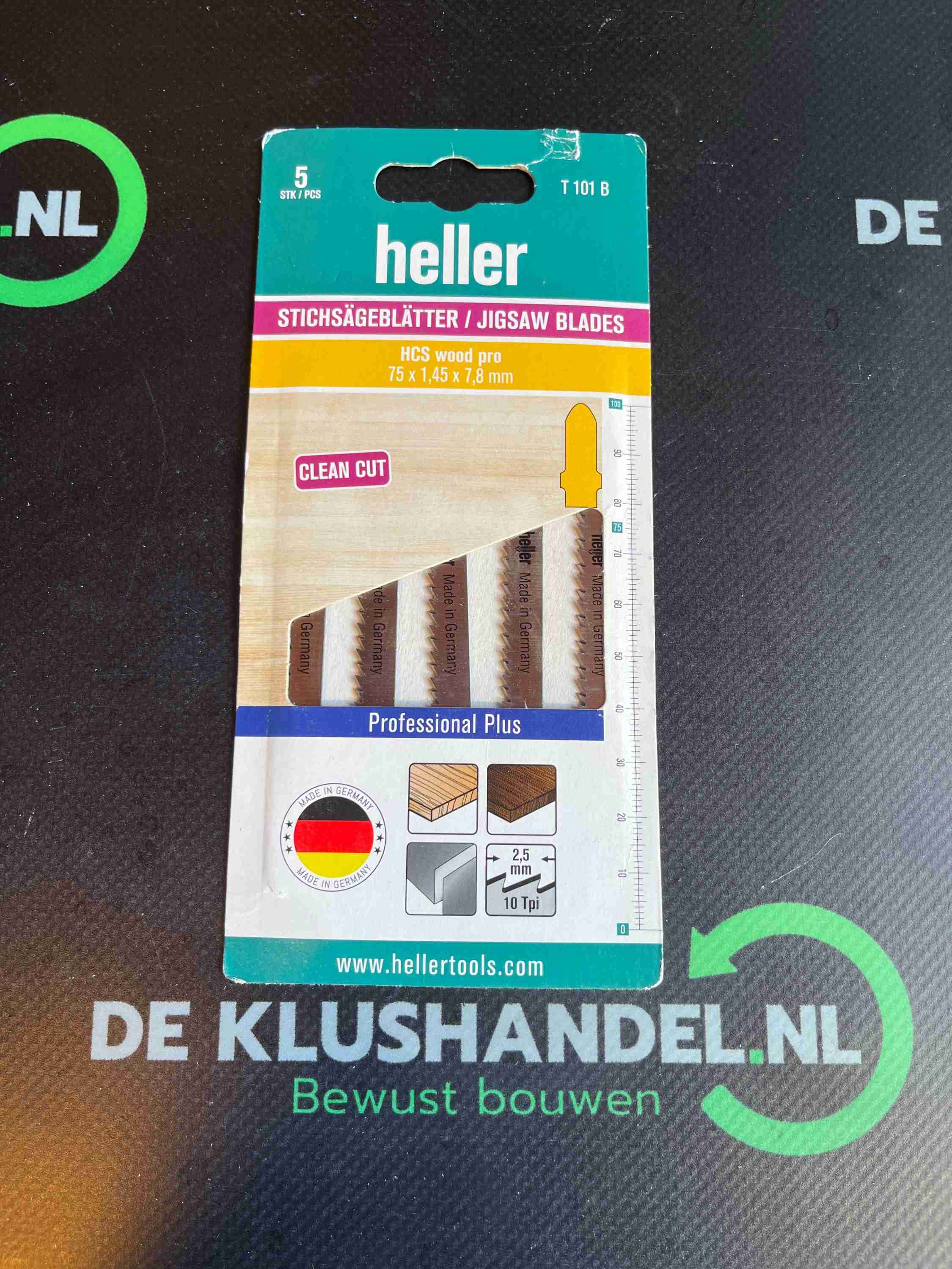Heller Decoupeerzaag blad T101 B – 5st.