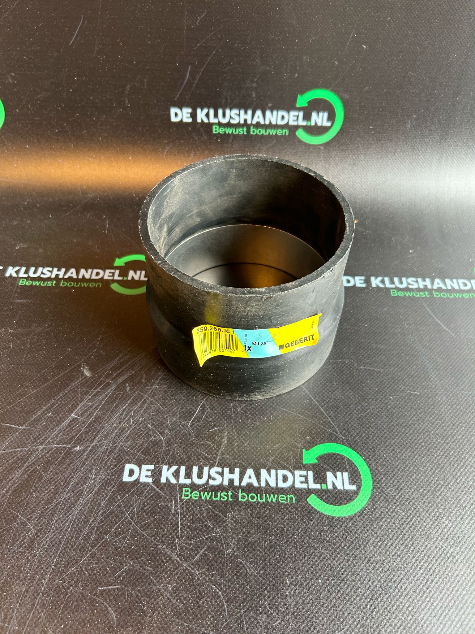 Geberit PE gietijzer aansluit stuk 125mm