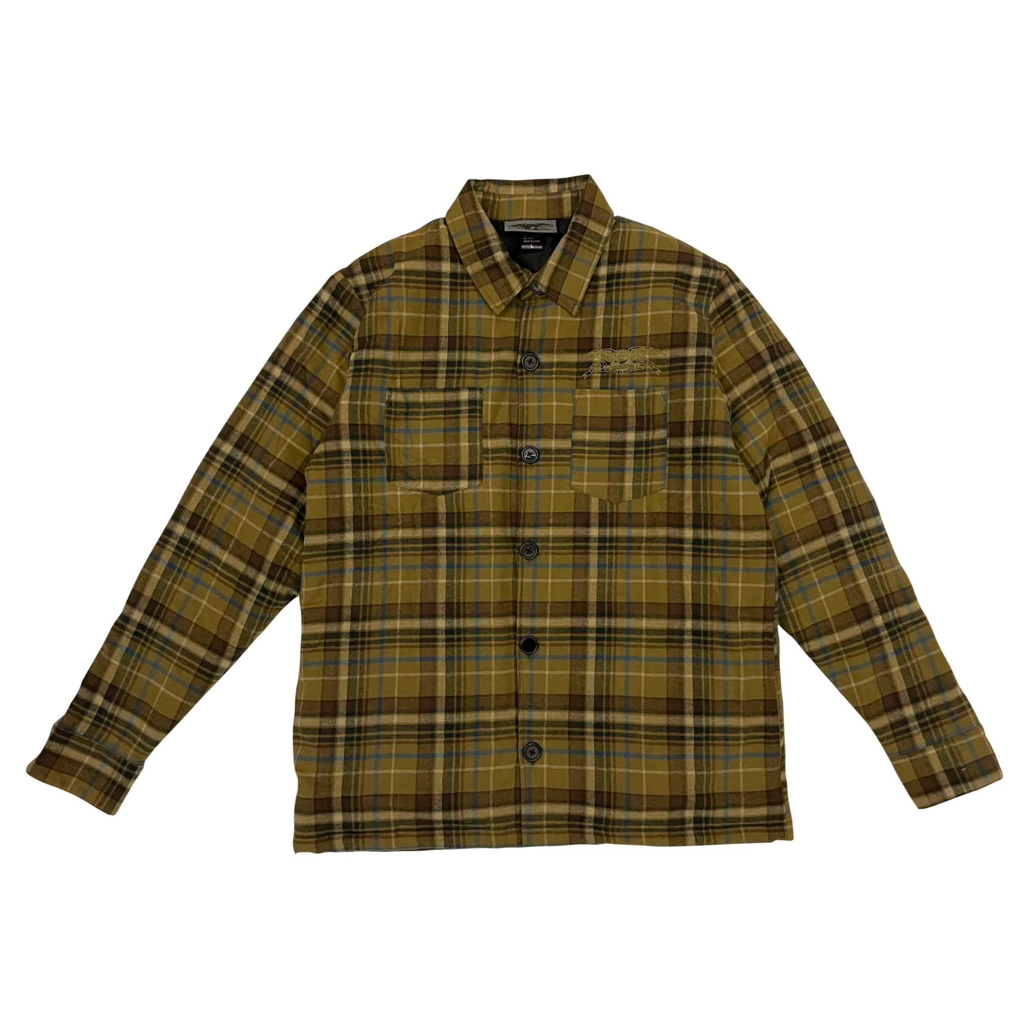 “BASIC EAGLE” FLANNEL JACKET (SIZE SMALL)