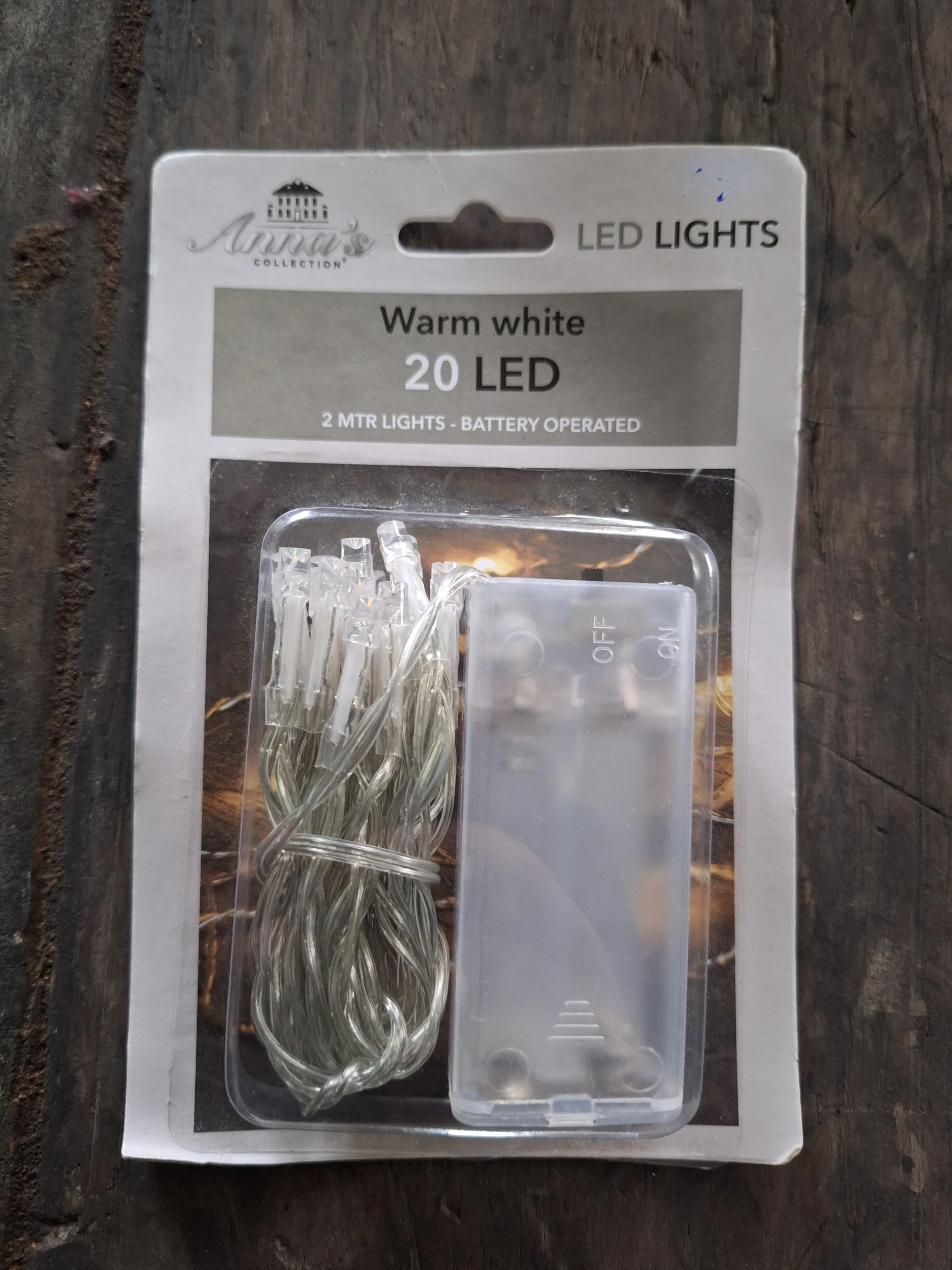 Lichtsnoer – 20 LED – 2 meter – Anna’s Collection