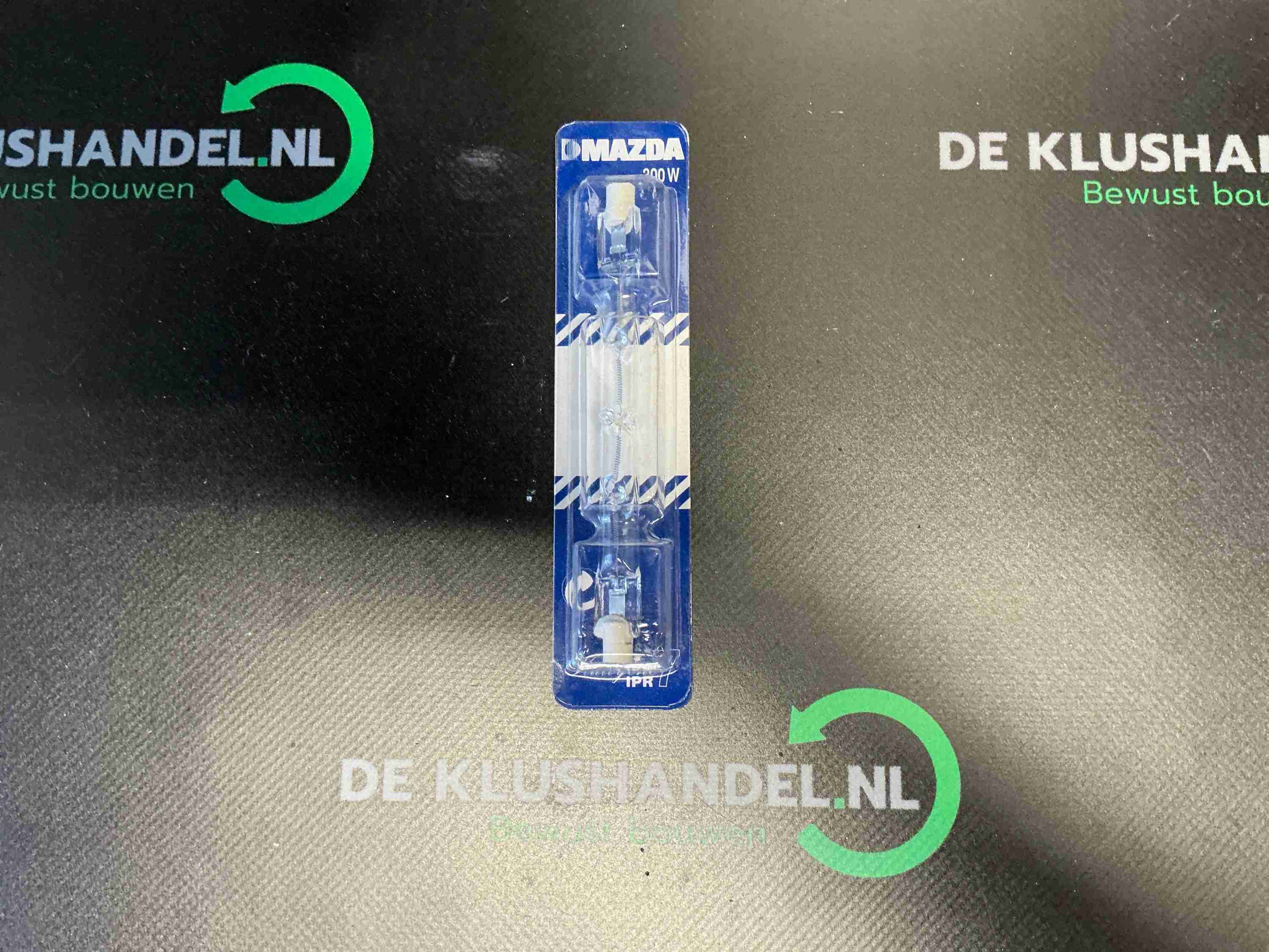 Mazda Halogeen Staaflamp 300W R7s 230V Helder 118mm