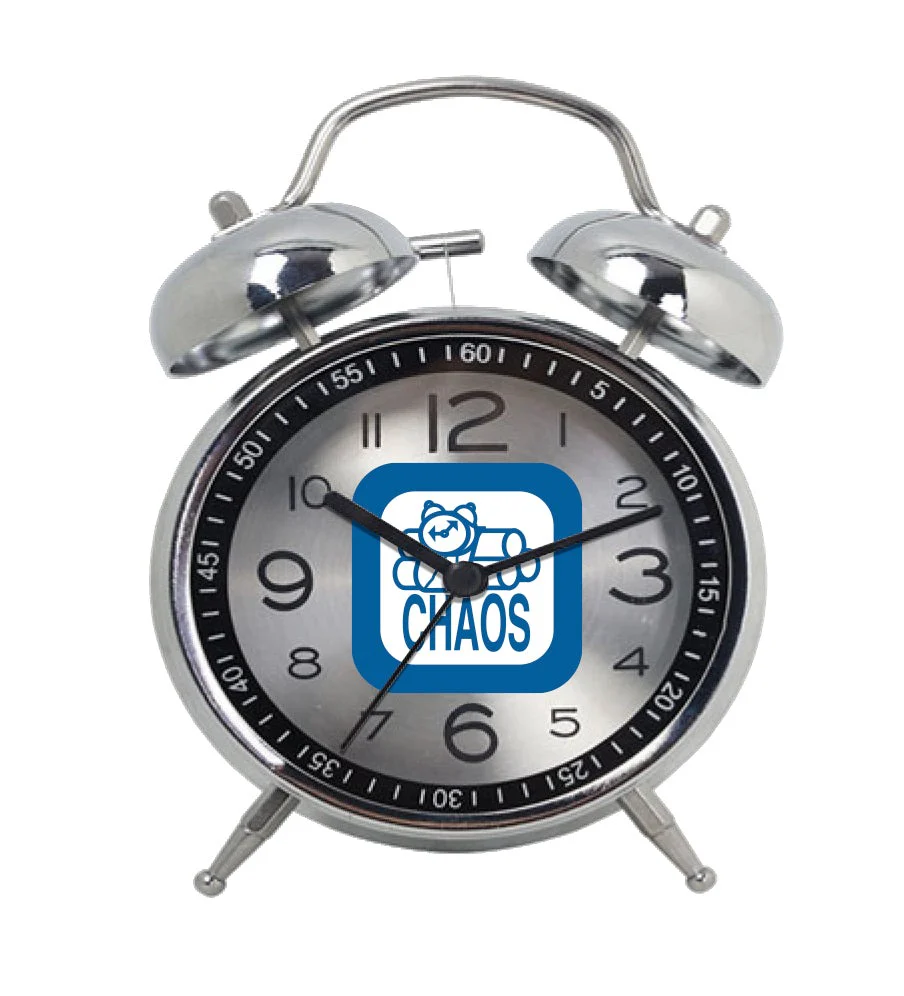 “CHAOS” ALARM CLOCK