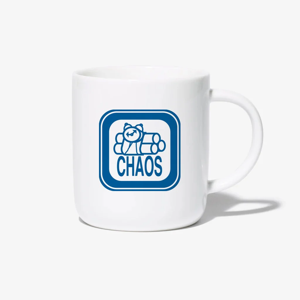 “CHAOS” MUG (WHITE)
