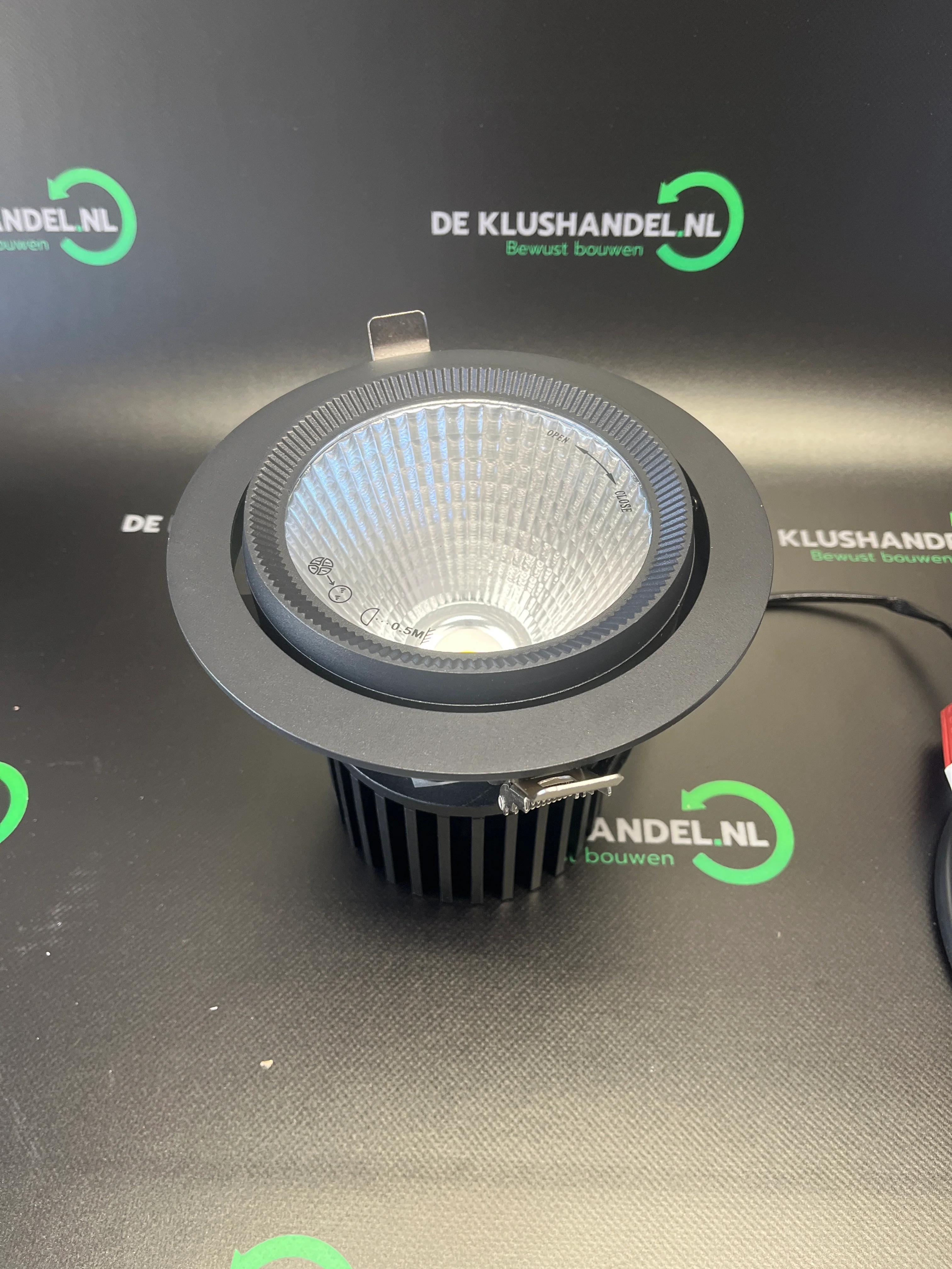 CLF lighting led downlight zwart 840/30°