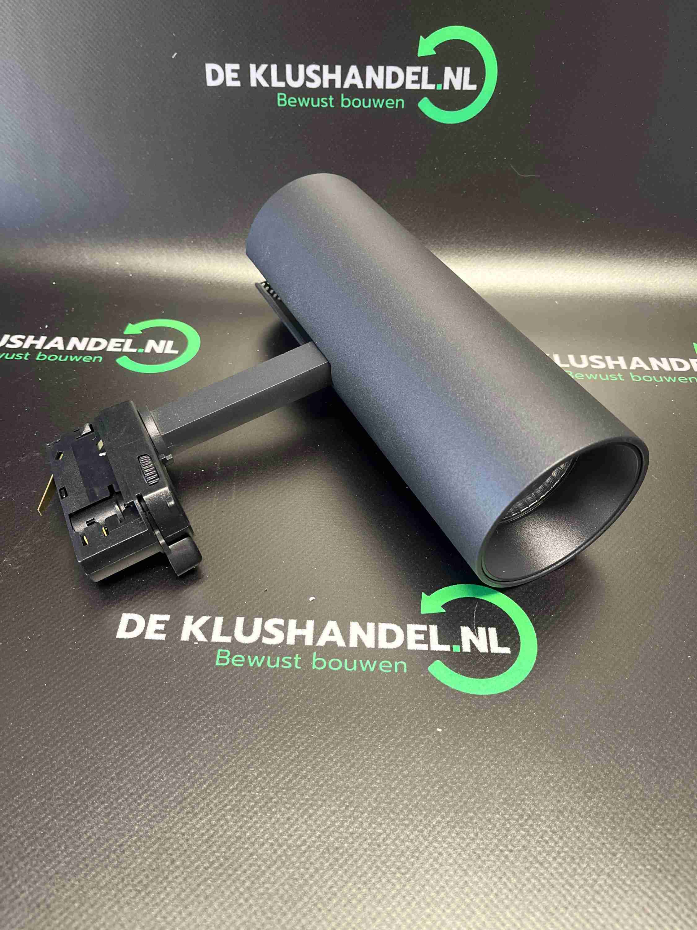 CLF lighting led railspot zwart rond lang 827/24°