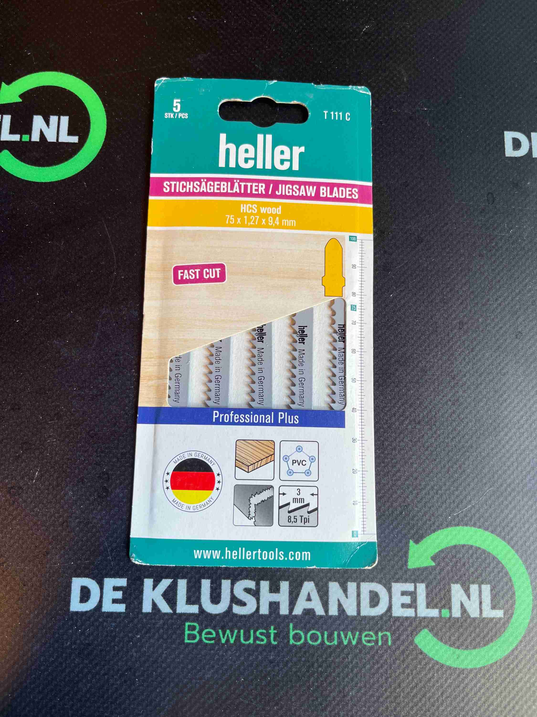Heller Decoupeerzaag blad T111 C – 5st.