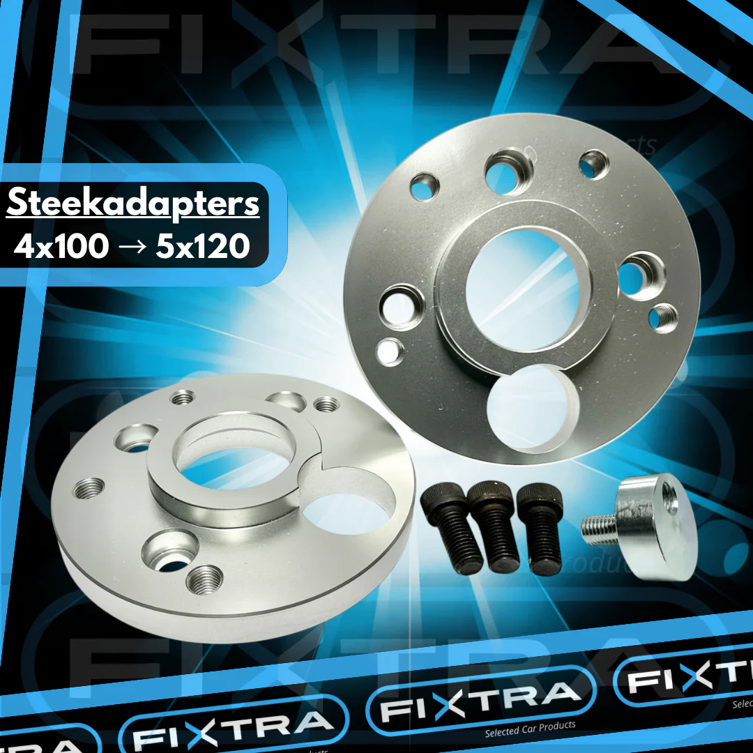 Adapters 4×100 (57,1) -> 5×120 (72,5)