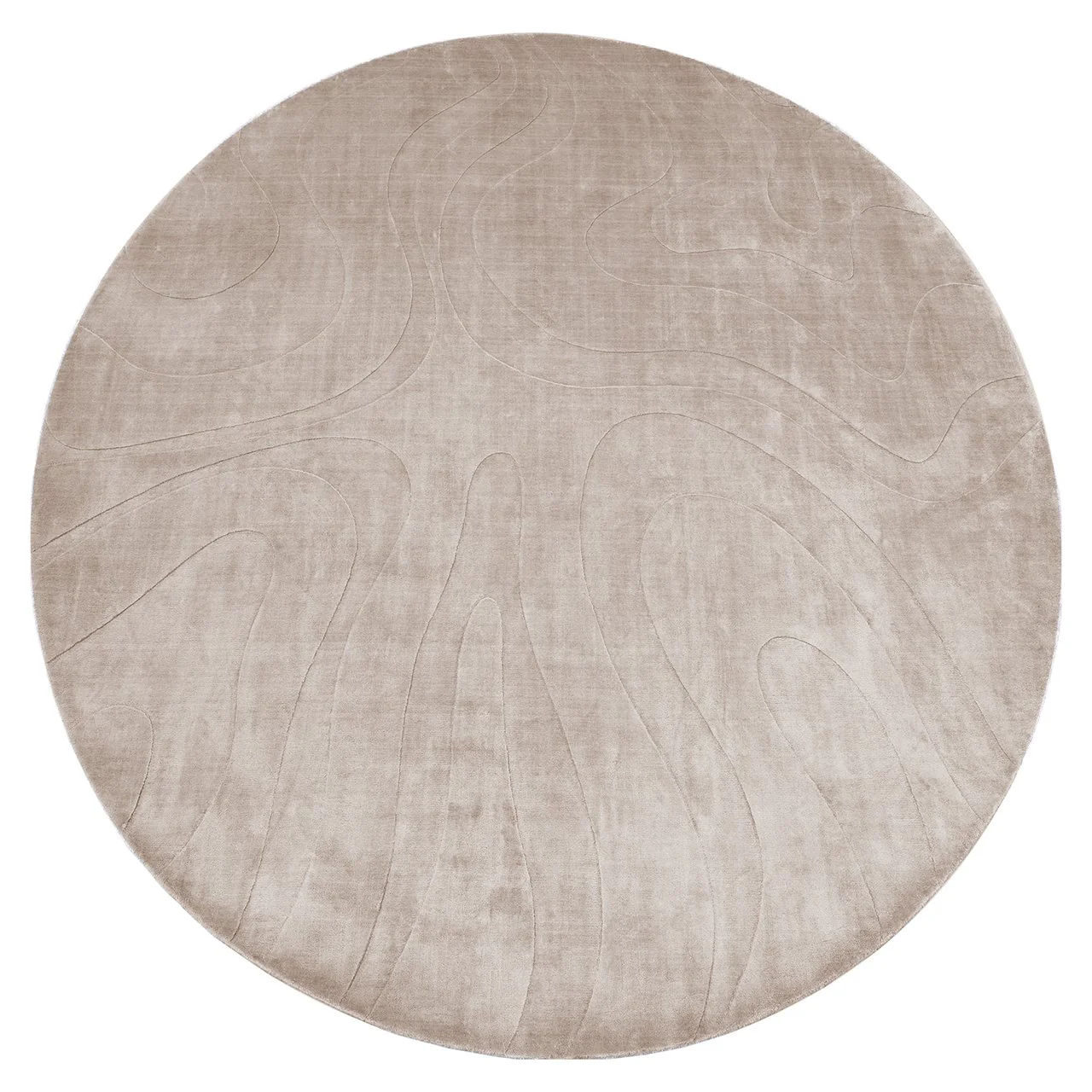 Vloerkleed Addison rond 260×260 (Natural)