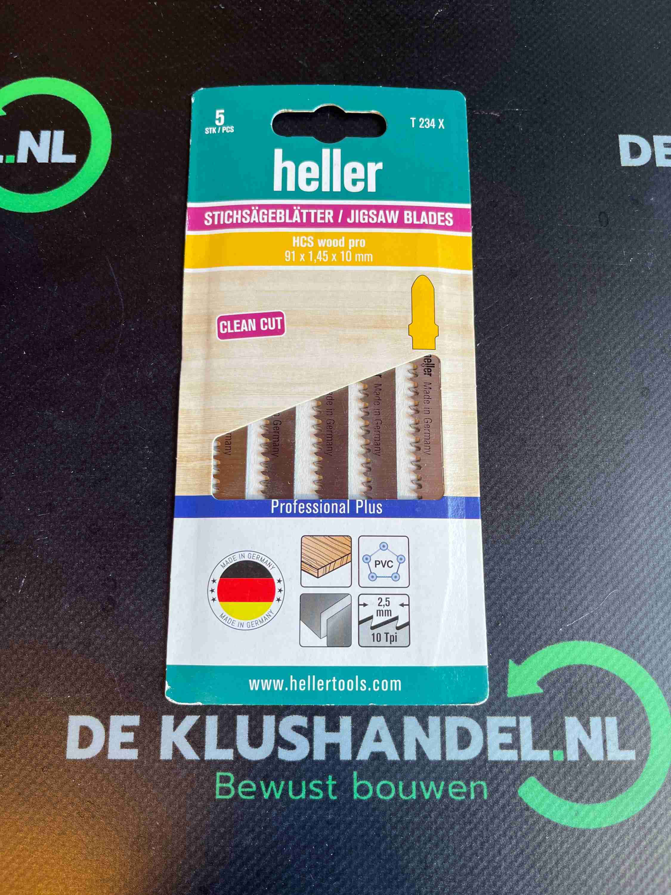 Heller Decoupeerzaag blad T234 X – 5st.