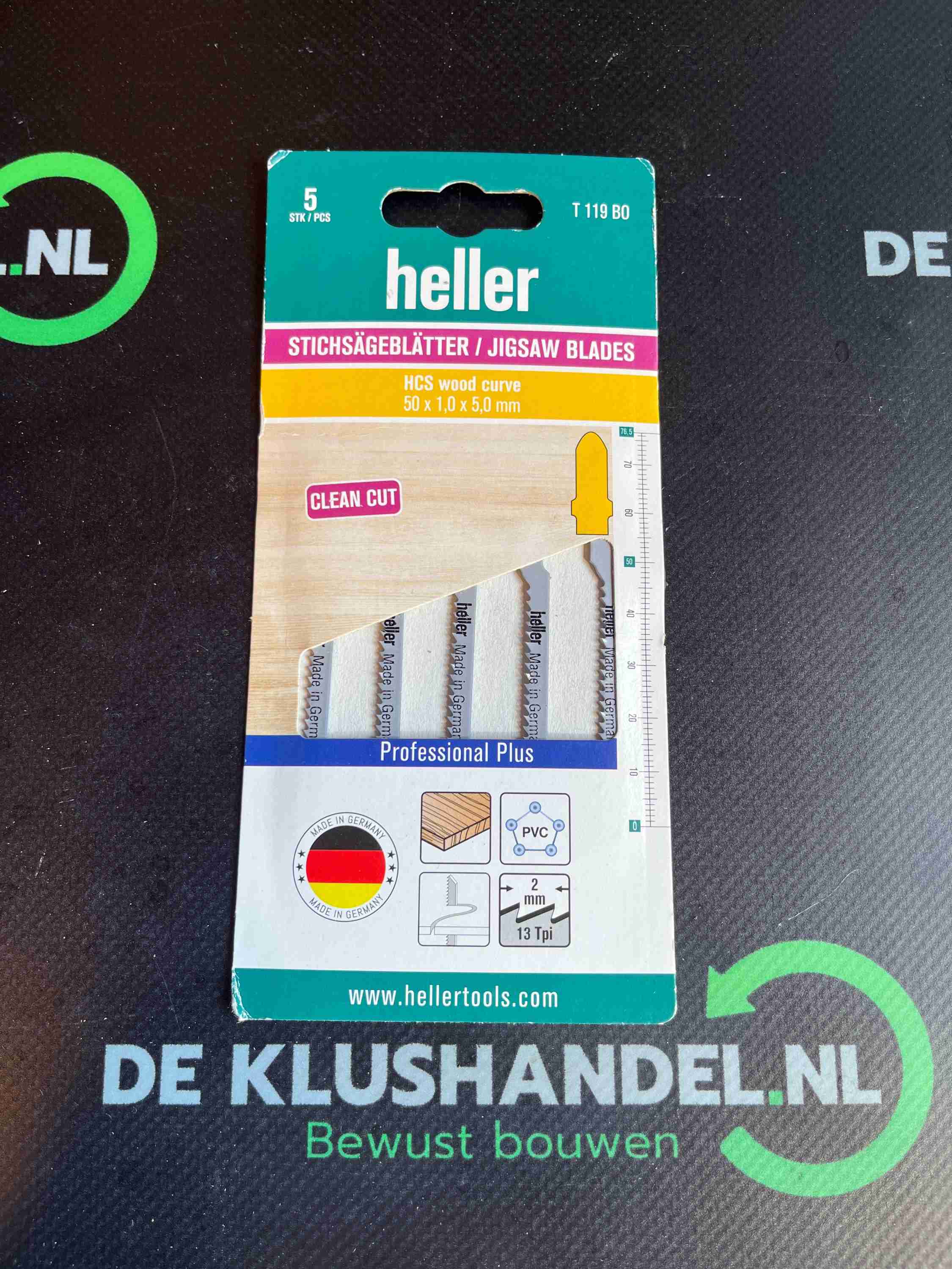 Heller Decoupeerzaag blad T119 BO – 5st.