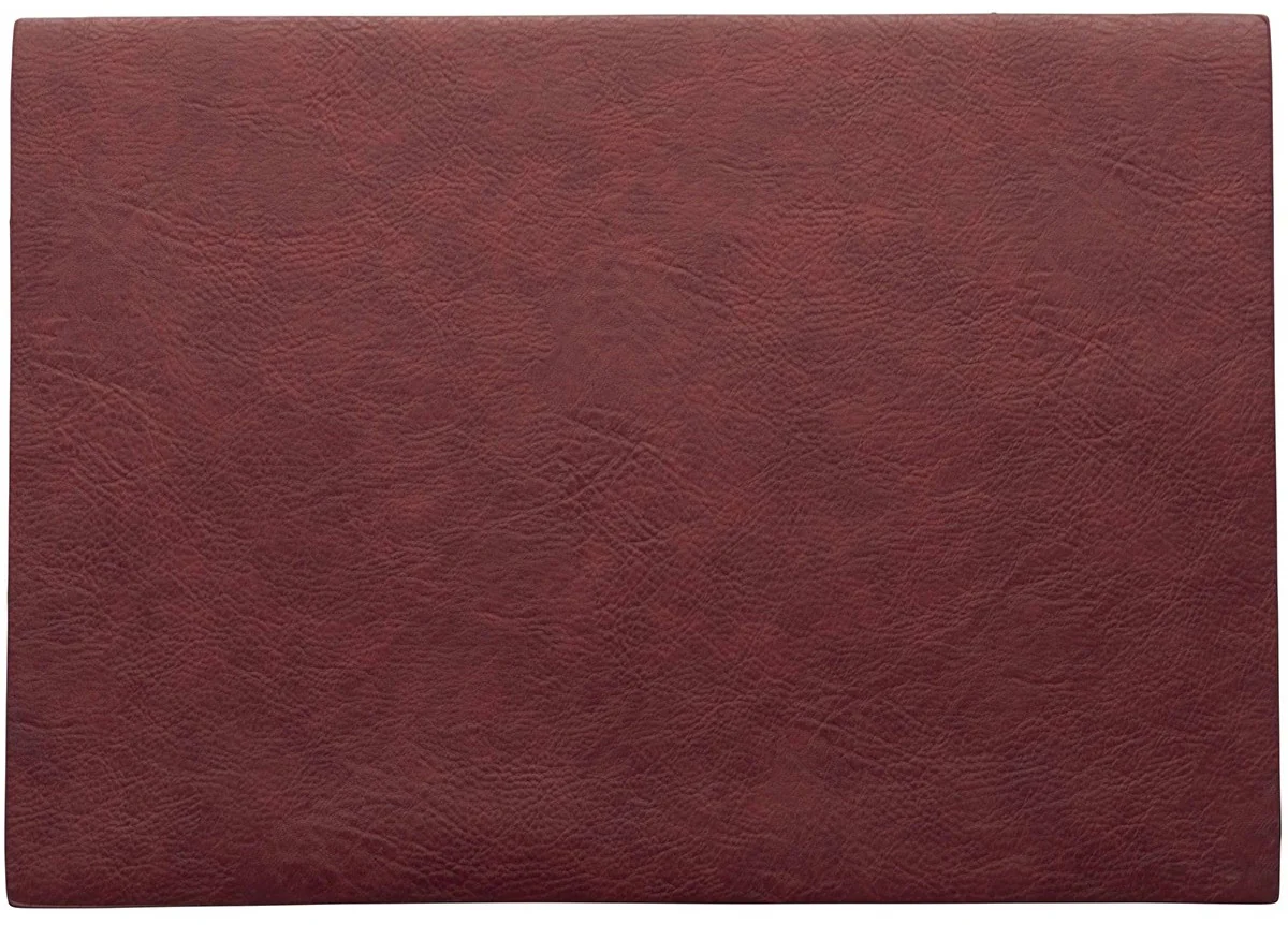 ASA Placemat Vegan Leather – Rosewood