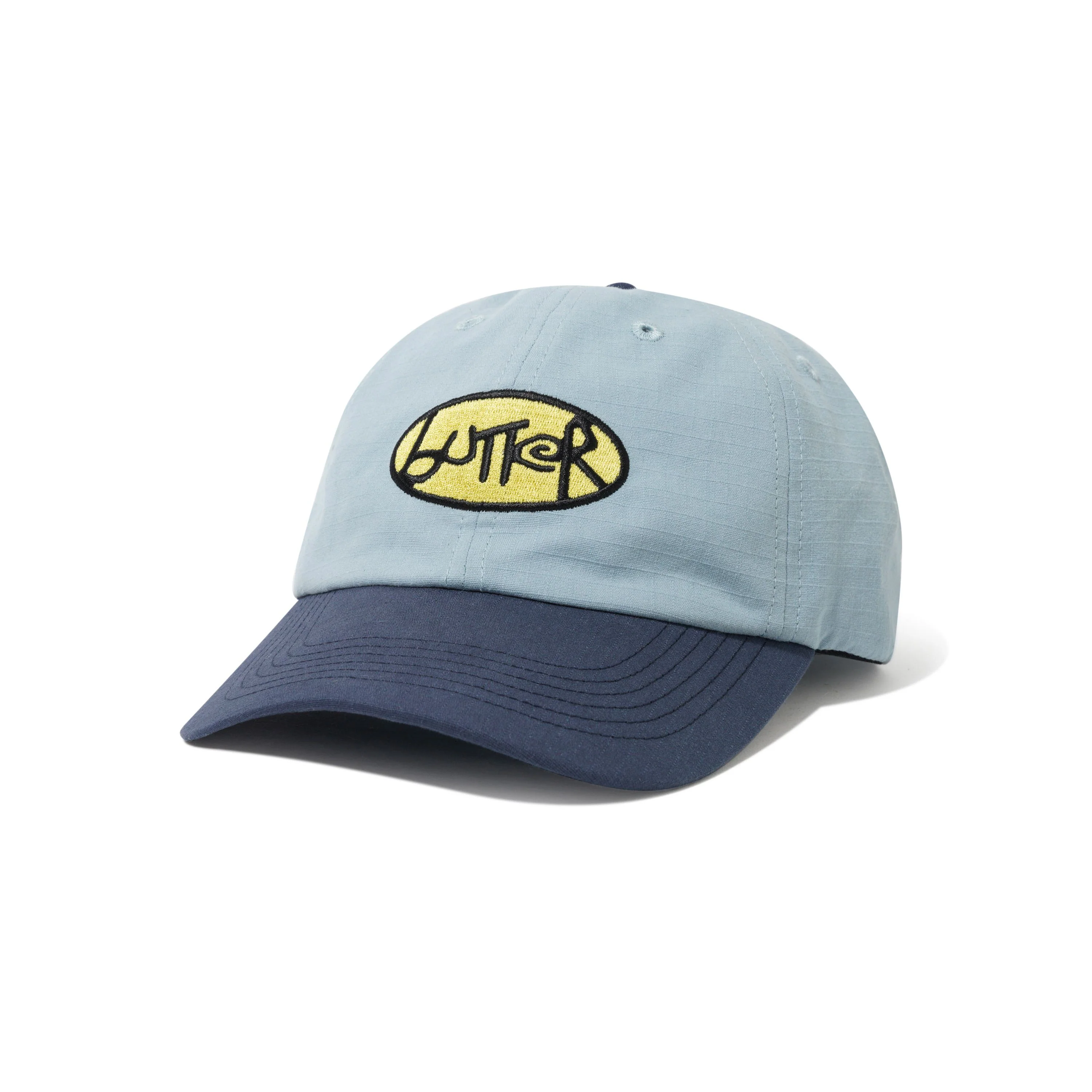 “ABSEIL” 6 PANEL HAT (LIGHT BLUE)
