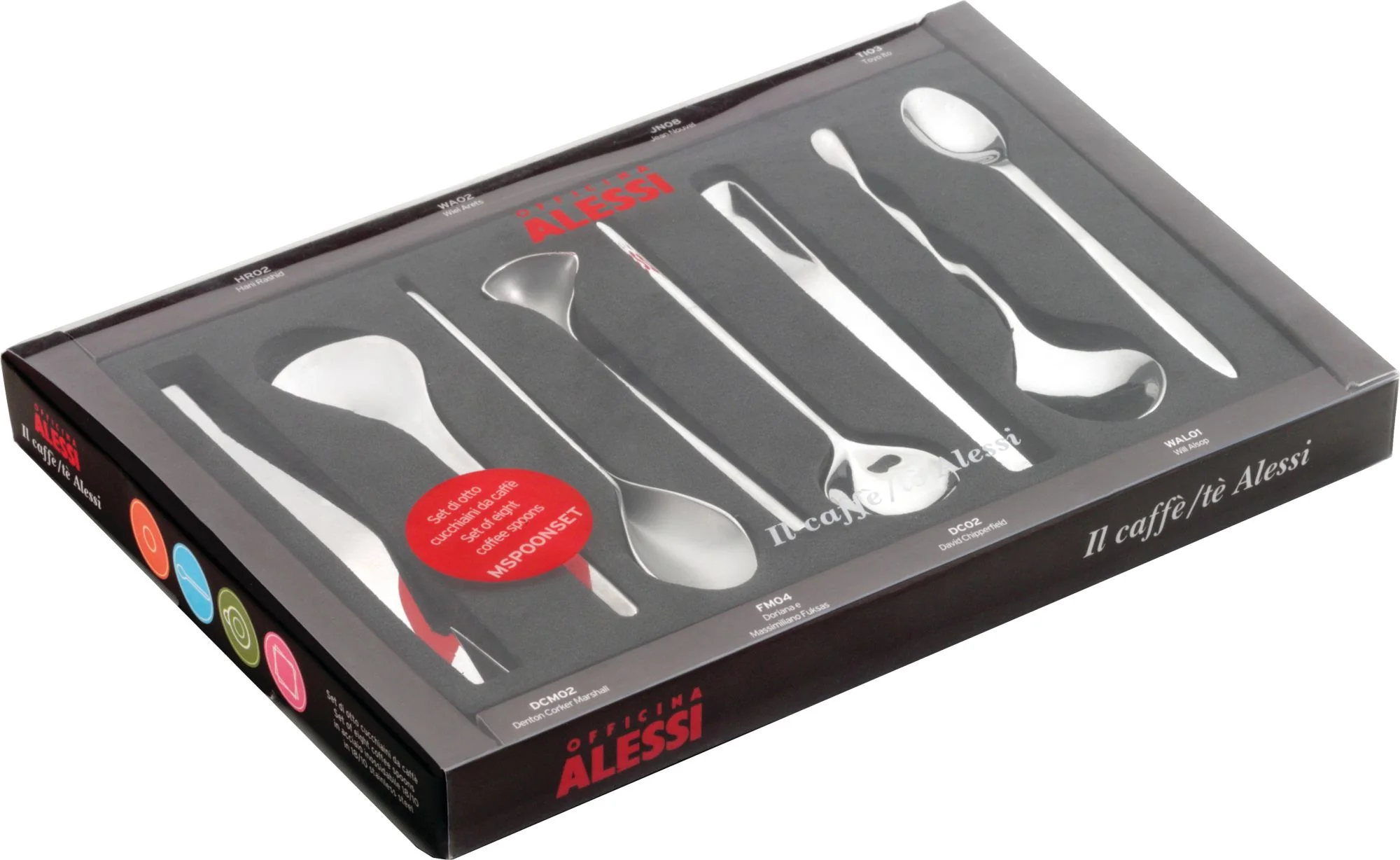 Alessi Il caffè lepelset