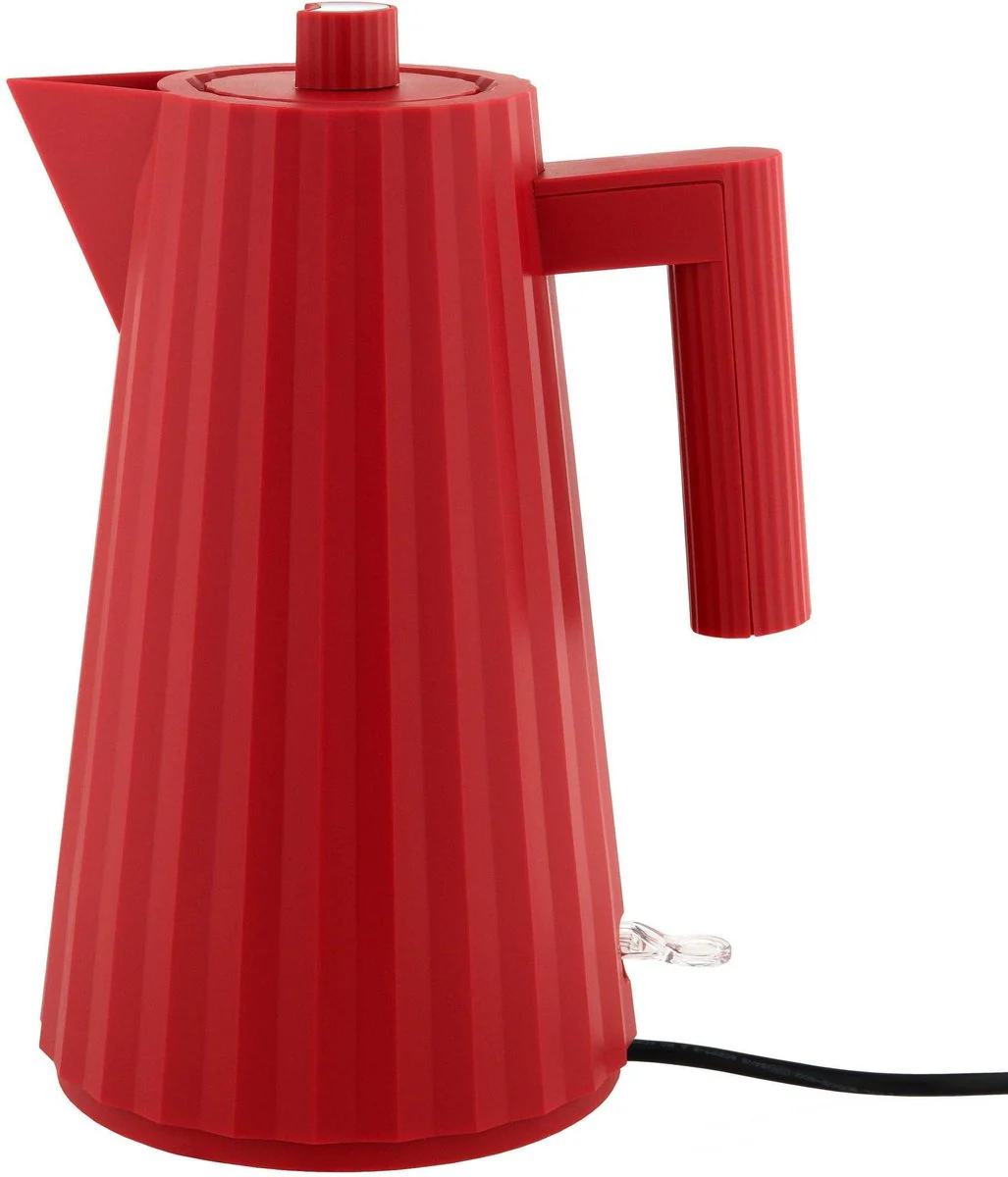 Alessi Plissé Waterkoker 1,7 Liter – Rood