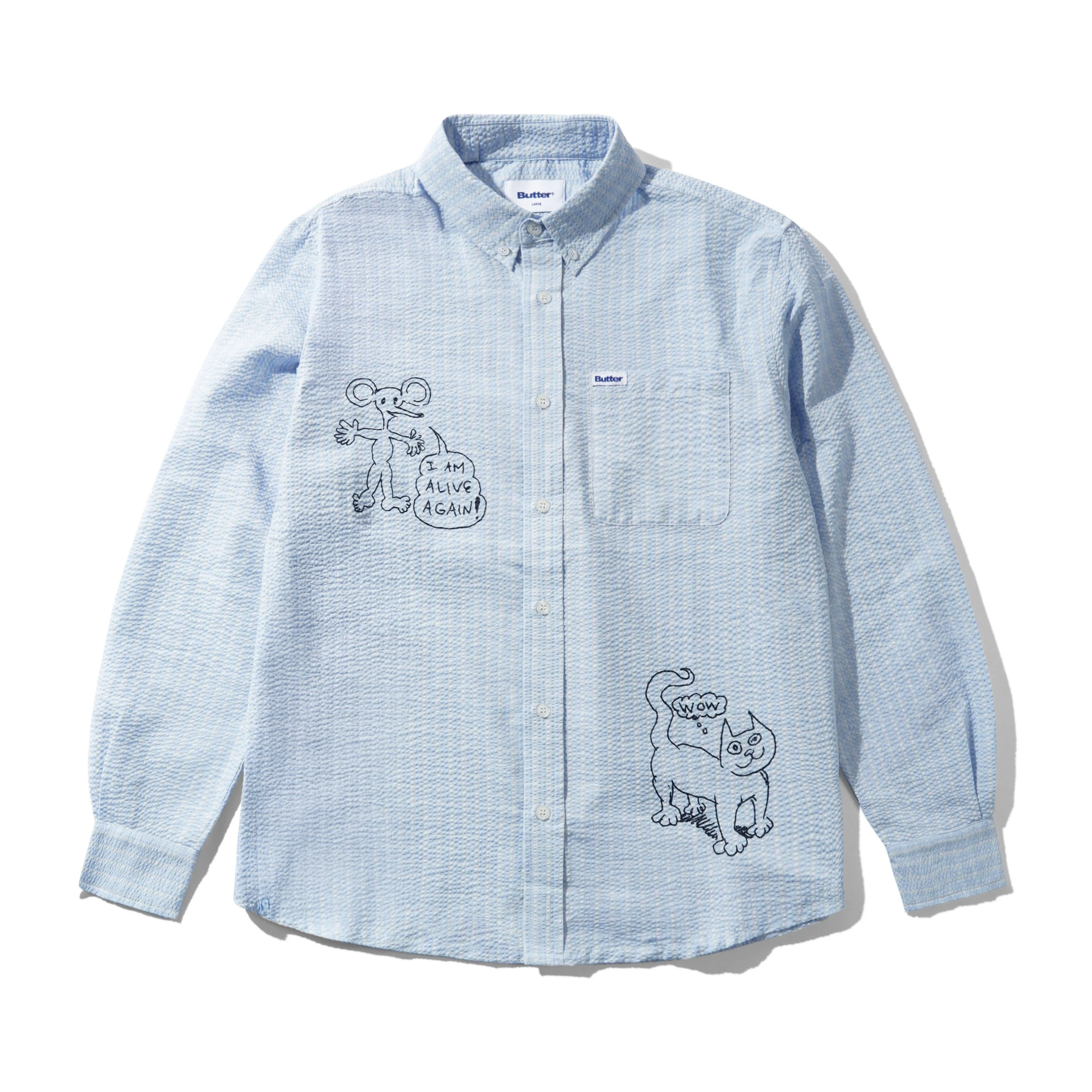 “ALIVE AGAIN” SHIRT (LIGHT BLUE)
