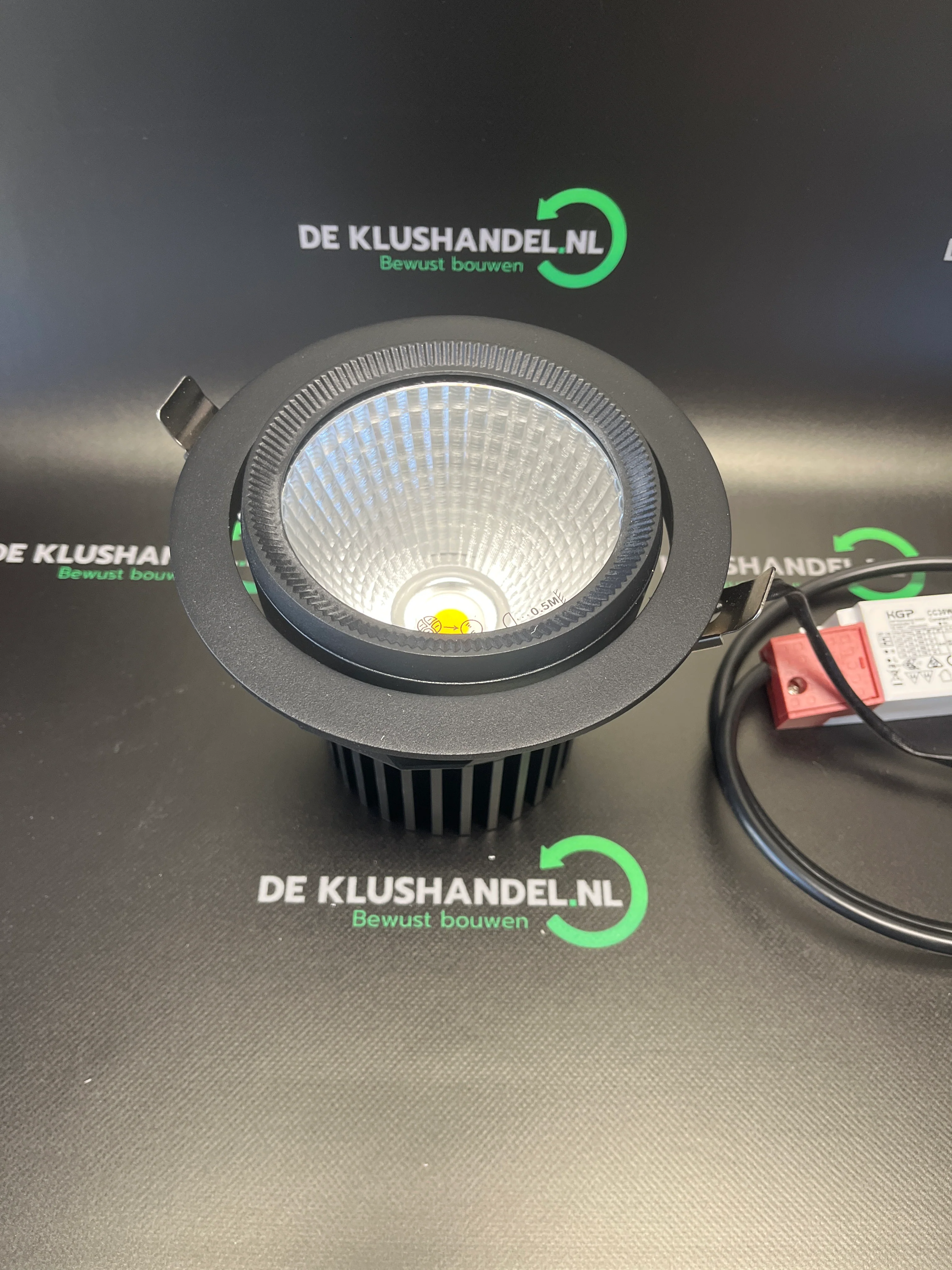 CLF lighting led downlight zwart 830/30°