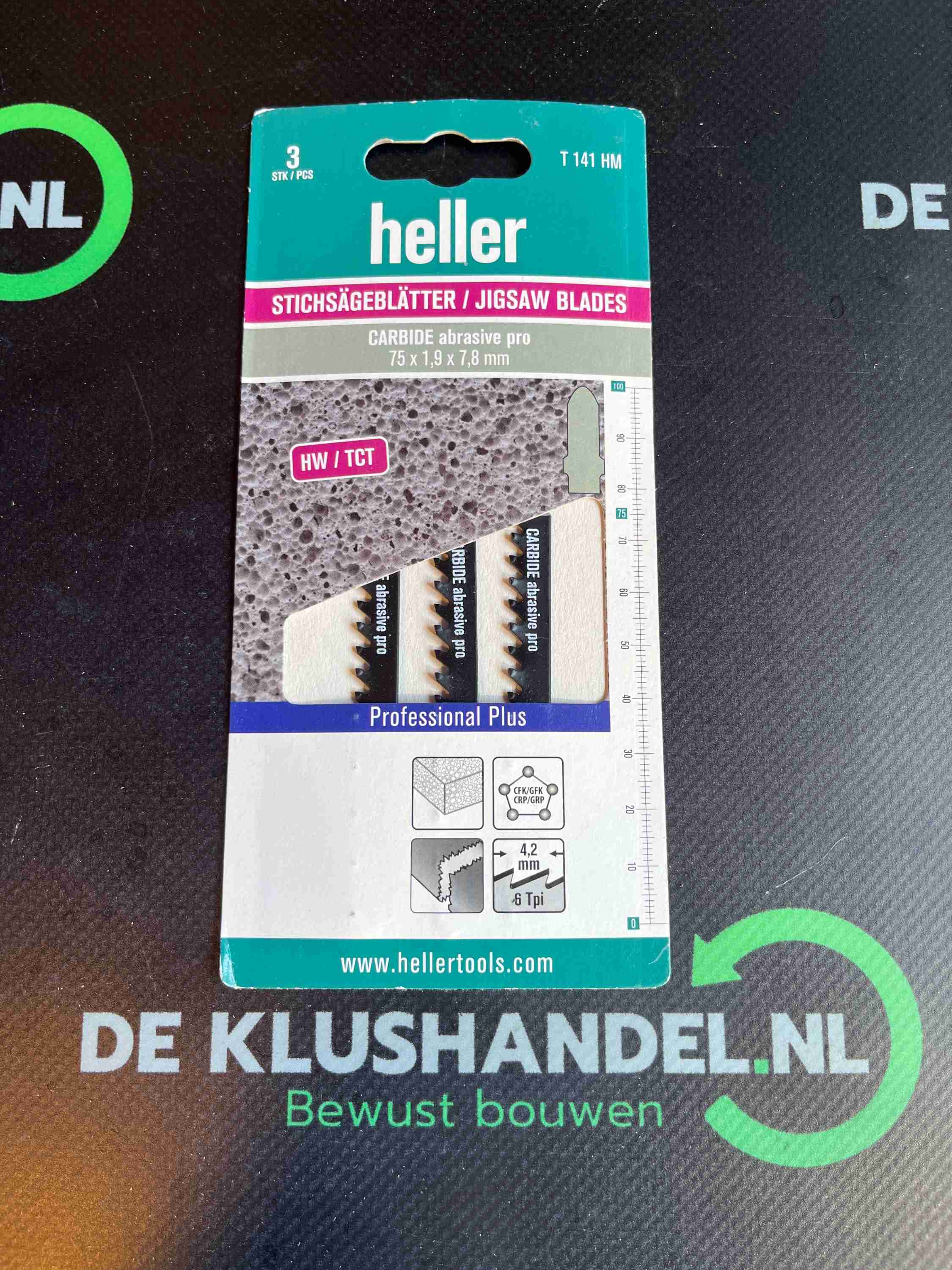 Heller Decoupeerzaag blad T141 HM – 3st.