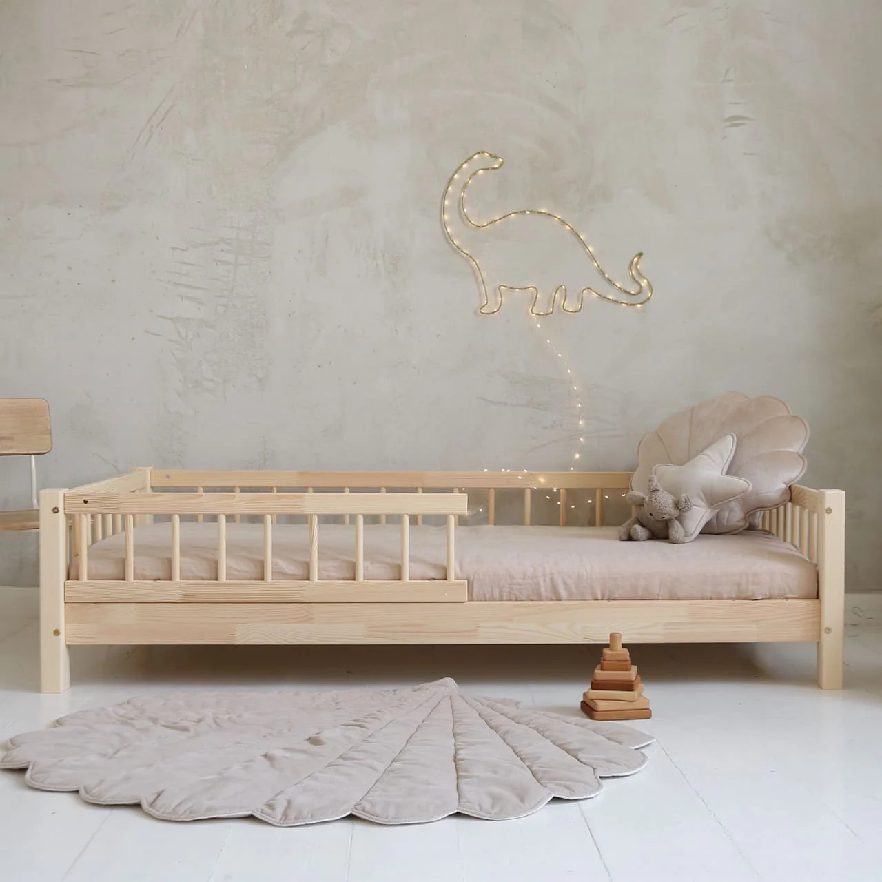 Basic bed Bella 160×80 natural
