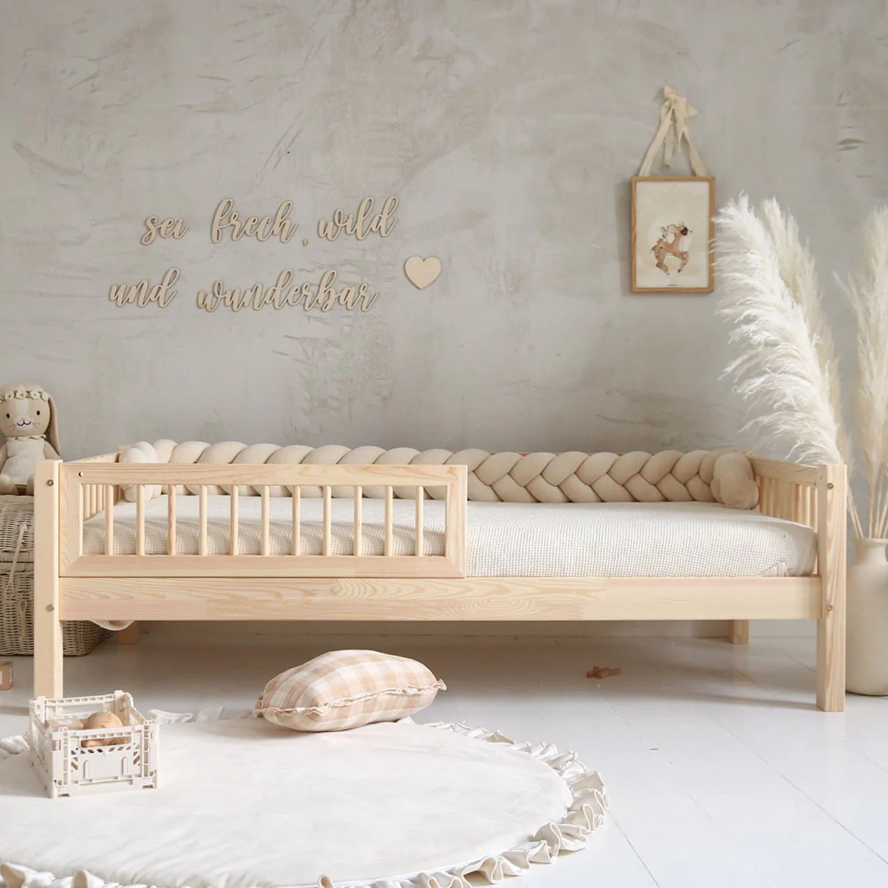 Bed Basic-  Noa 190×90 cm Naturel
