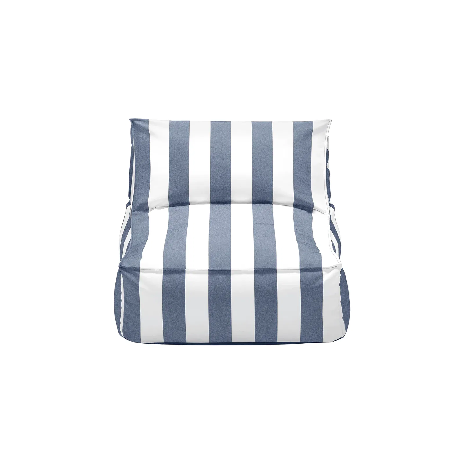 Blomus STAY Lounge Stoel – Outdoor Fauteuil wit/blauw (Waterafstotend)