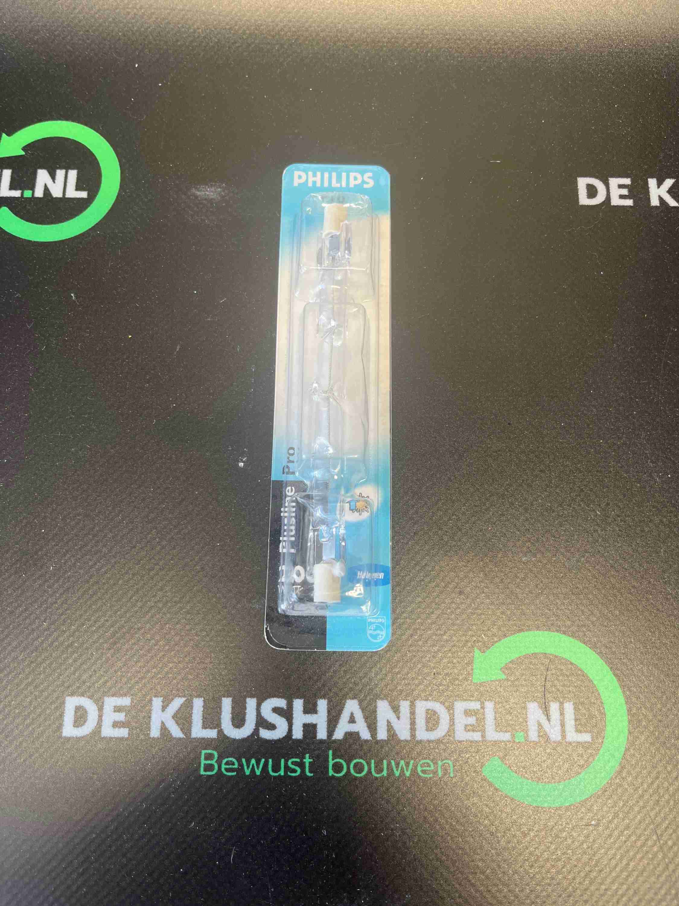 Philips Plusline Halogeen Staaflamp 200W R7s 230V Helder 118mm
