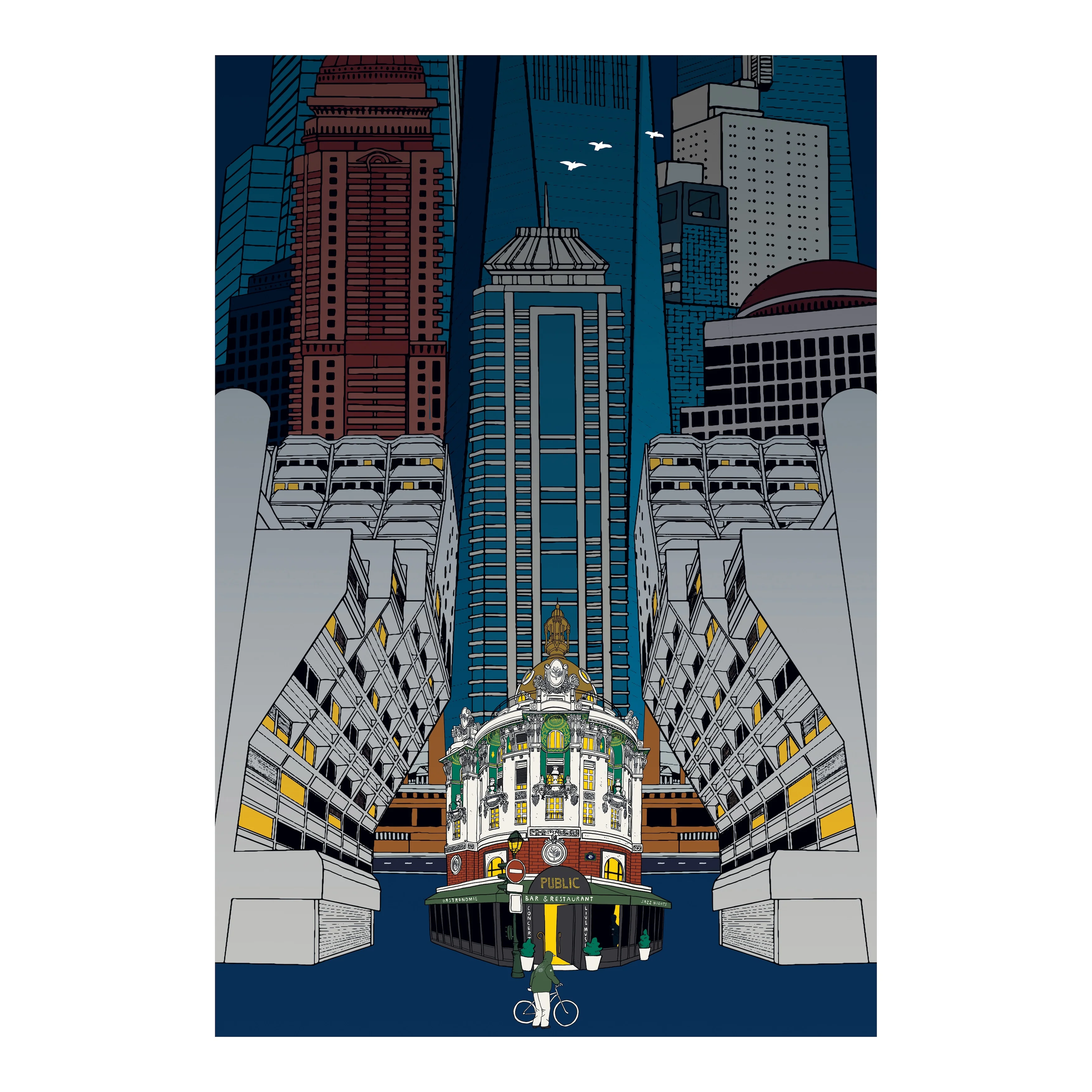 “CITY JAZZ – JESSE” PRINT (A2)