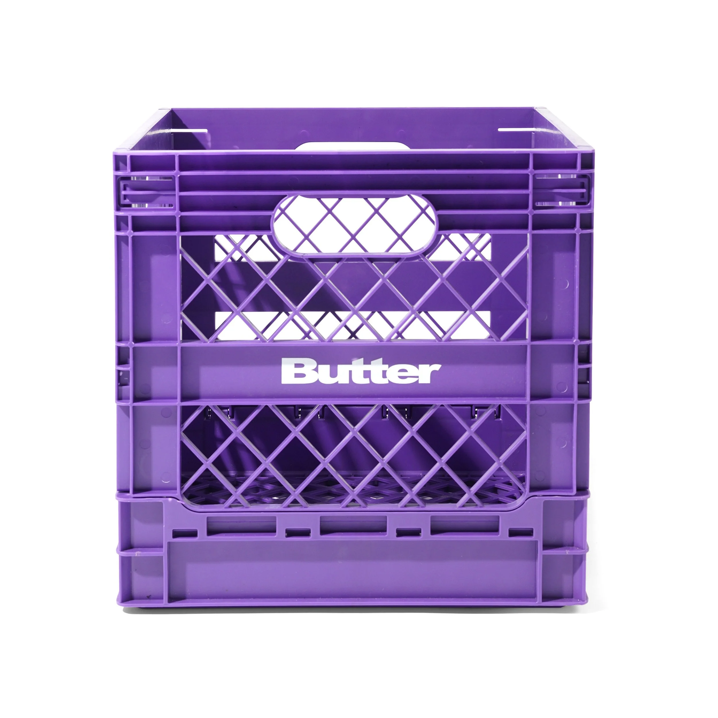 “COLLAPSIBLE” RECORD CRATE (PURPLE)