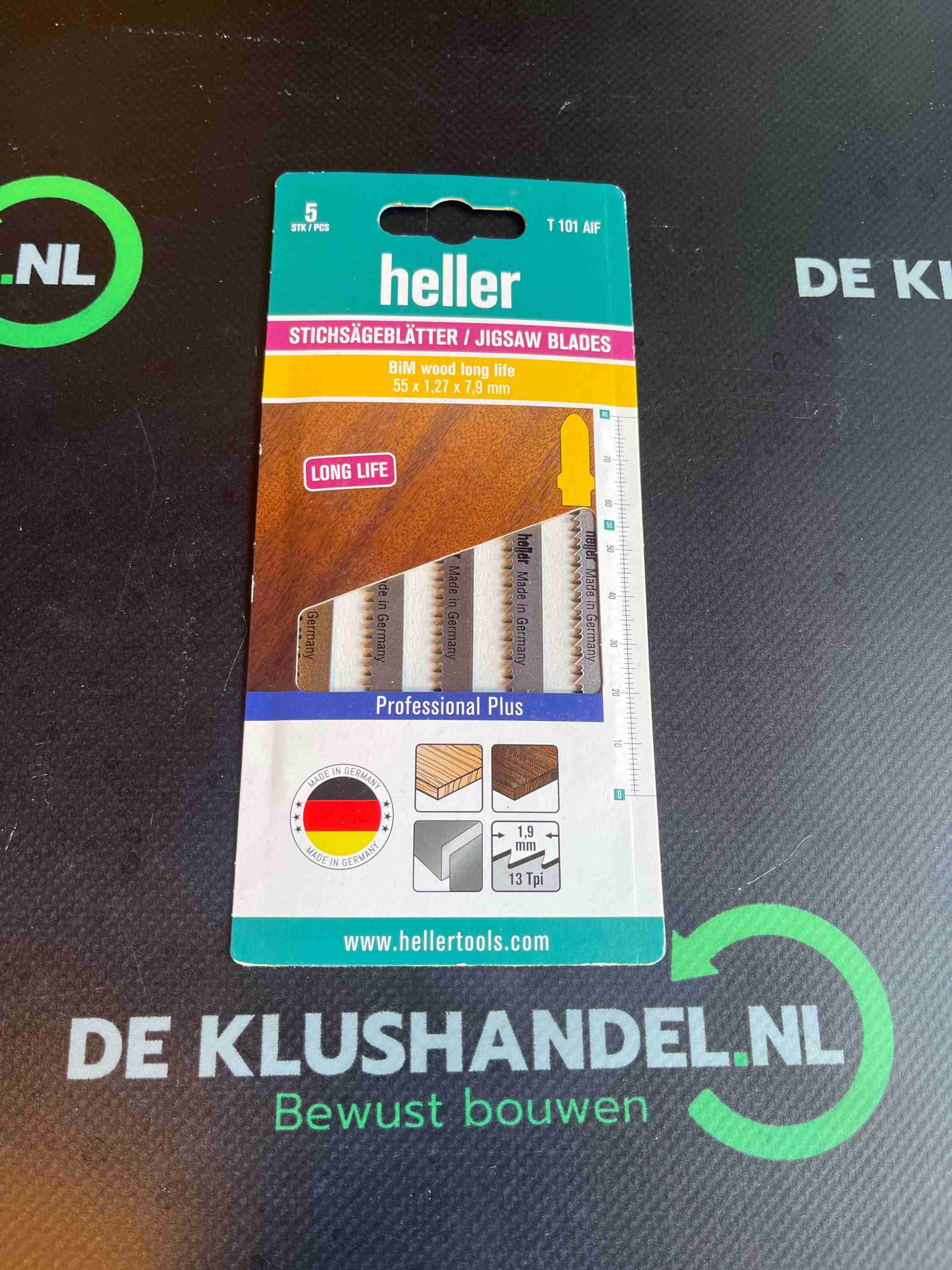 Heller Decoupeerzaag blad T101-AIF – 5st.