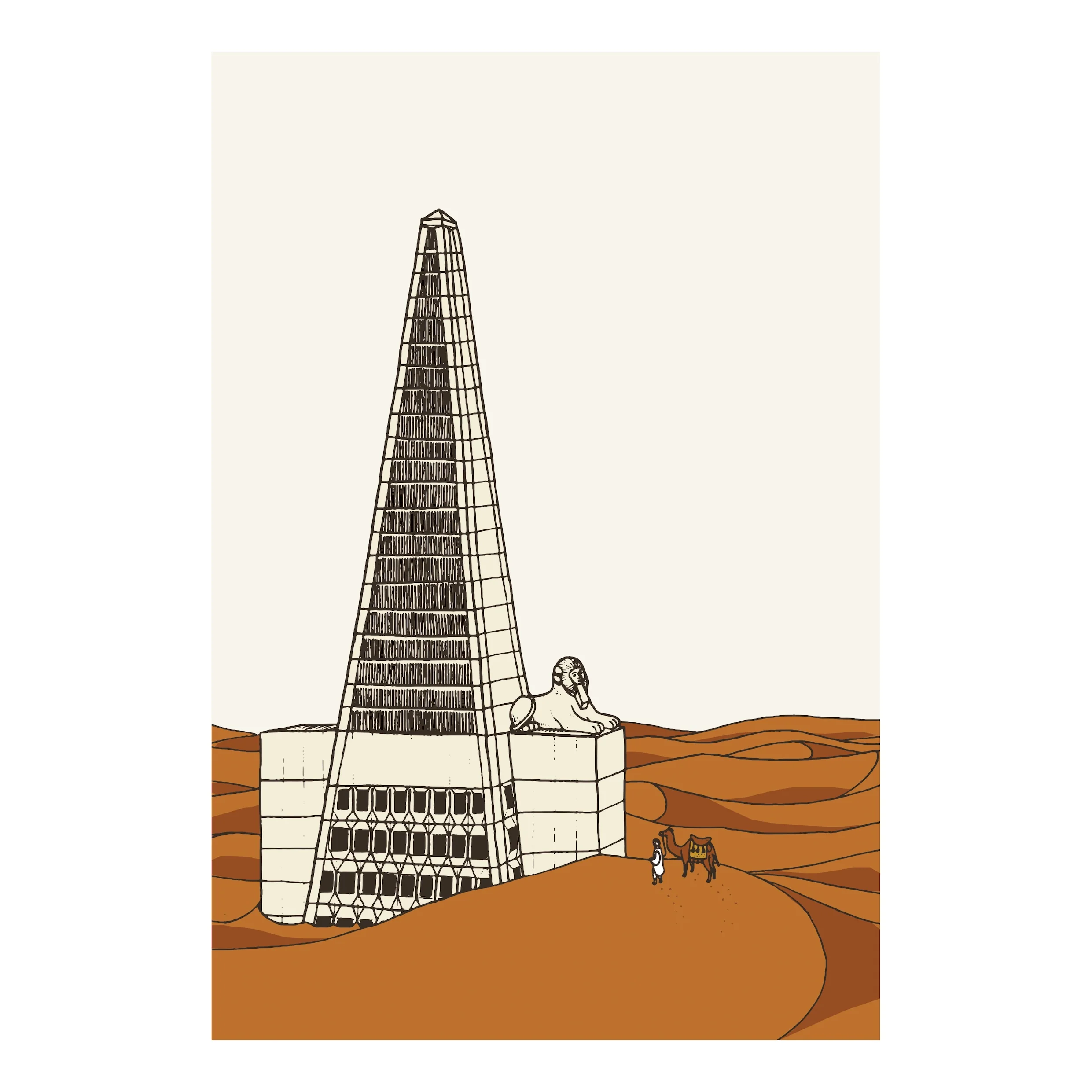 “DESERT” PRINT (A3)