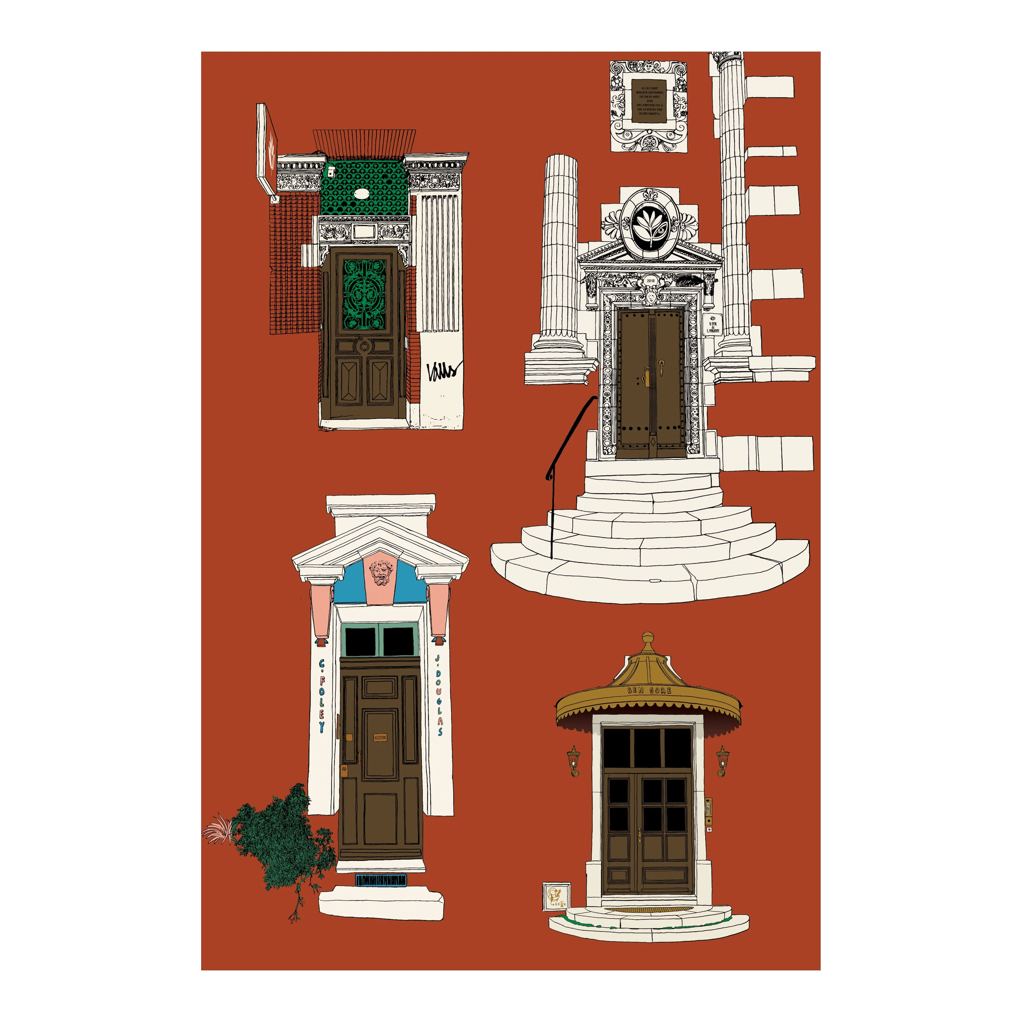 “DOORS” PRINT (A2)