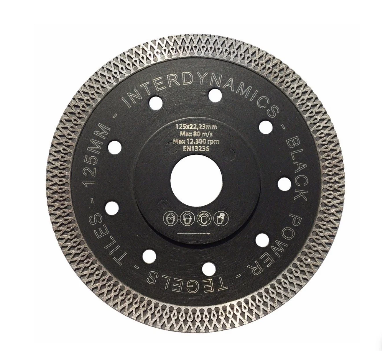 Blackpower diamantzaagblad – 180×25,4mm – droog en nat – 308181