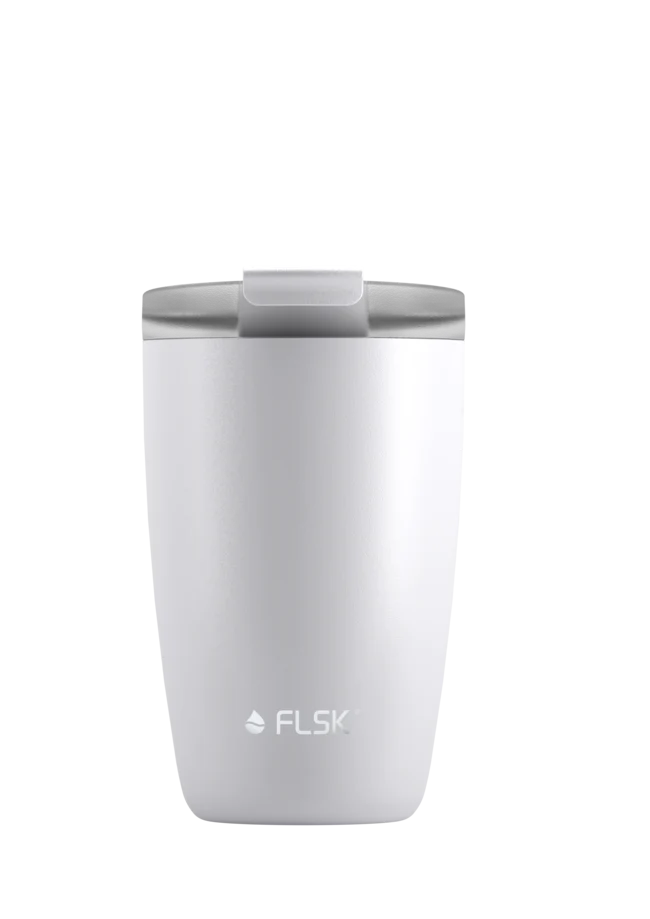 FLSK Thermosbeker CUP 350 ml – wit