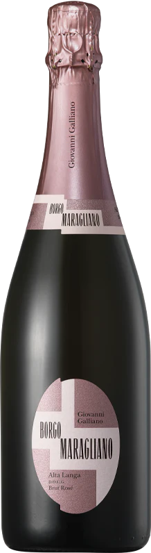 Alta Langa – Giovanni Galliano – Borgo Maragliano –  Mousserend – Brut Rosé  – Metodo Classico – DOCG 2020