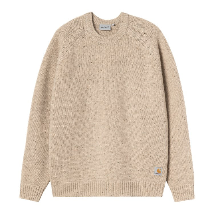 “ANGLISTIC” SPECKLED SWEATER (FLEUR DE SEL)