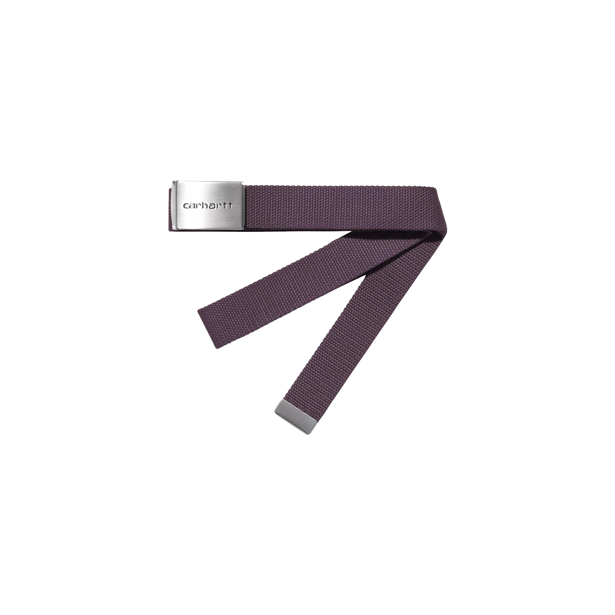 “CLIP” CHROME BELT (COZY PURPLE)