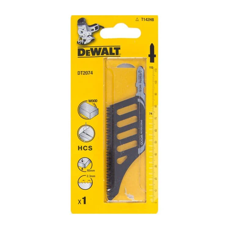 DeWALT DT2074-QZ HCS Decoupeerzaagblad Precision – 2.3mm tandafstand – Hout