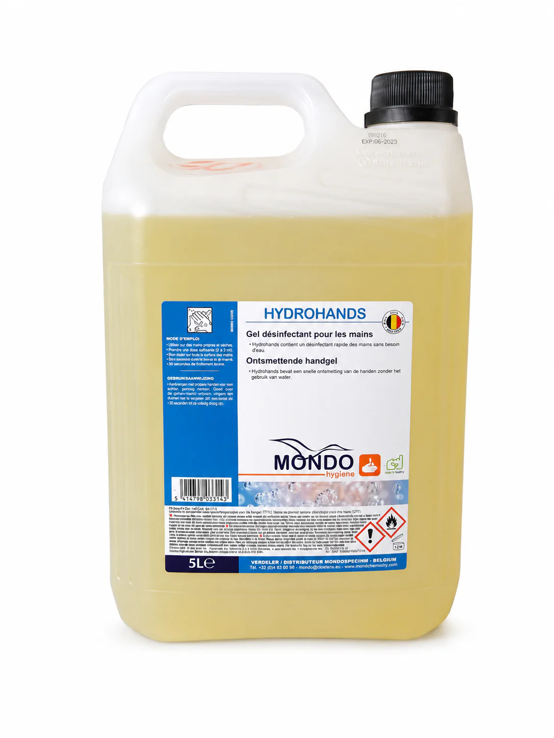 Mondo Hydrohands – ontsmettende handgel