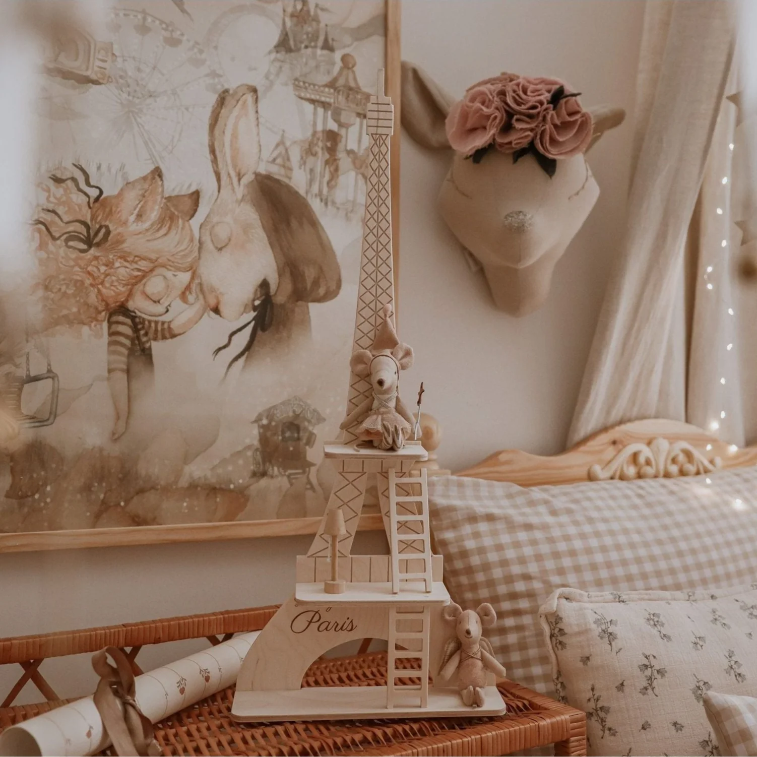 ‘ Let’s go to Paris’ Wandpoppenhuis- Exclusive!