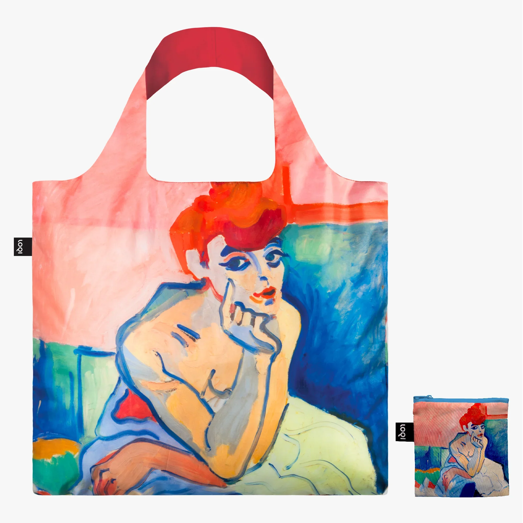 LOQI Vouwtas André Derain “Woman in a Chemise” Recycled