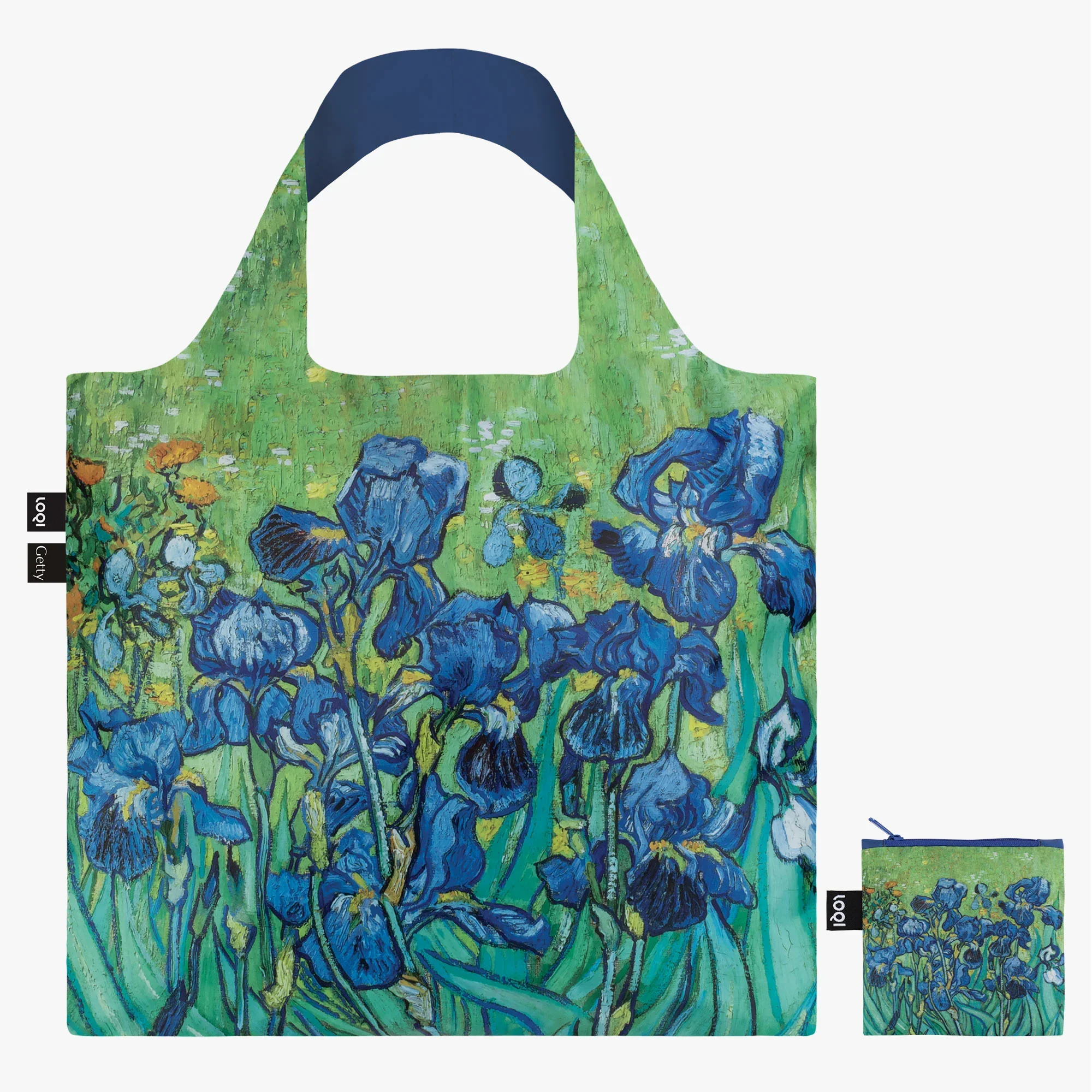 LOQI Vouwtas Vincent van Gogh “Irises” Recycled