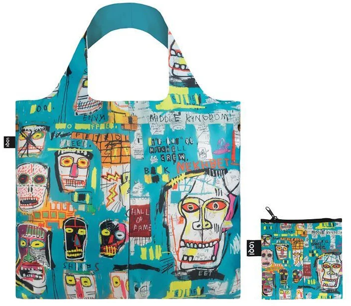LOQI Vouwtas Basquiat – “Skull”