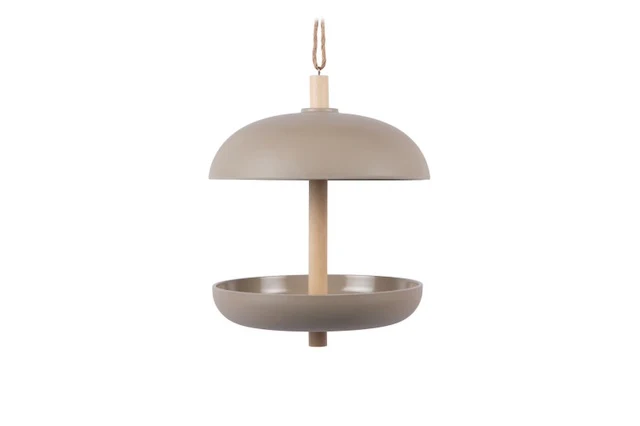 Present Time Bird Feeder Unidad – Hangende Vogelvoederbak (Warm grey)