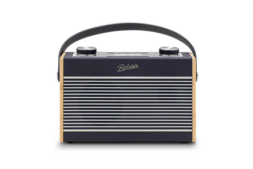 Roberts Rambler Classic Navy Blue – Retro Stijl, Krachtig Geluid