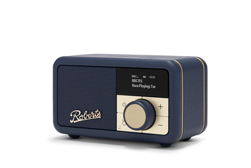 Roberts Revival Petite 2 Midnight Blue – Compact Retro Design, Modern Geluid