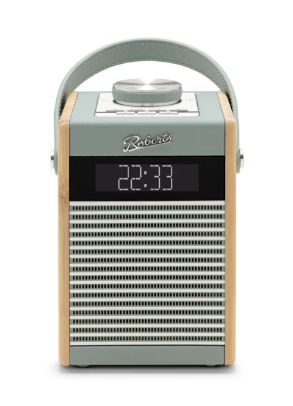 Roberts Rambler Midi Duck Egg – Retro Stijl, Lichtblauw Design