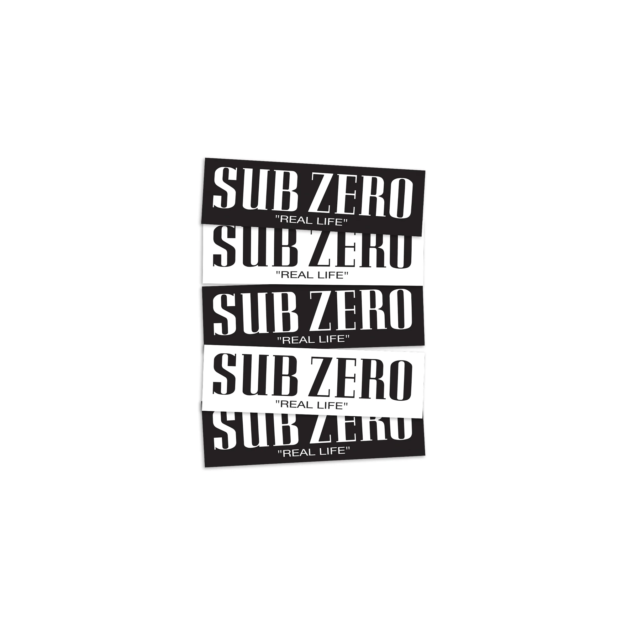 "REAL LIFE" STICKER (2-PACK)