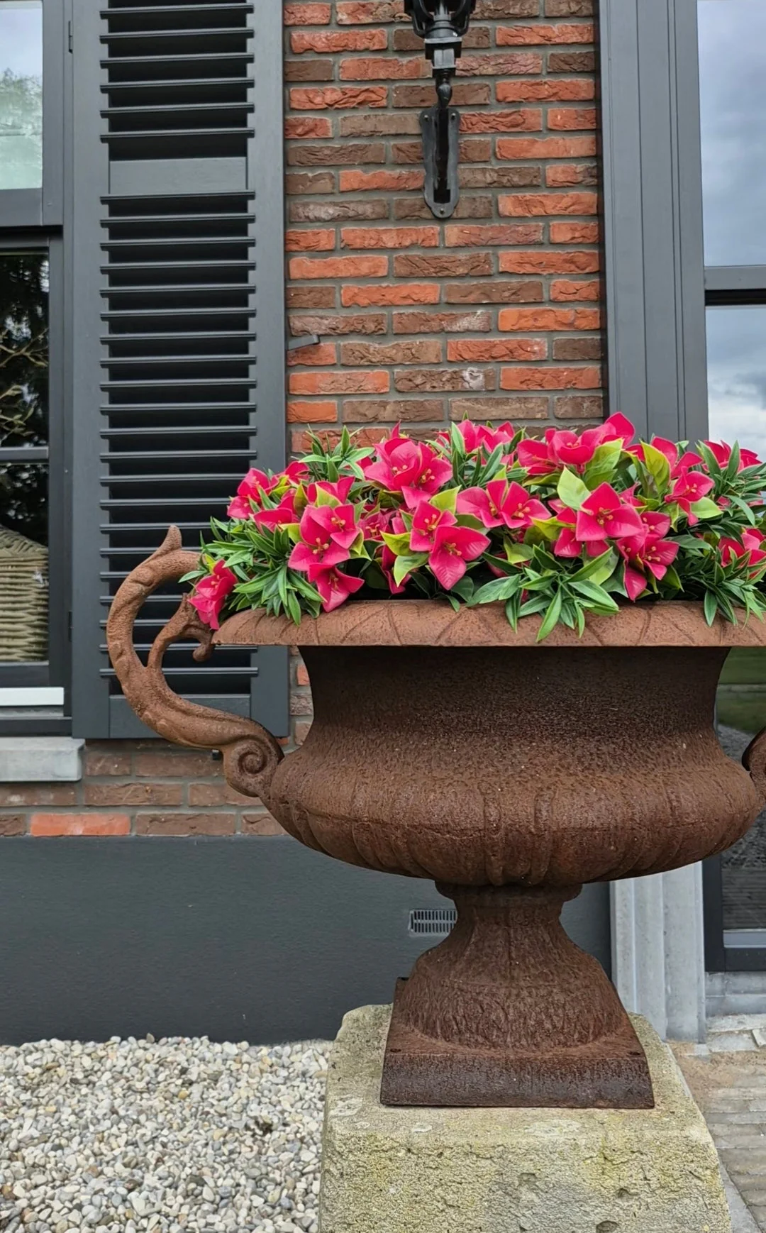 Bougainvillea kunstplant fuchsia UV – 30 cm