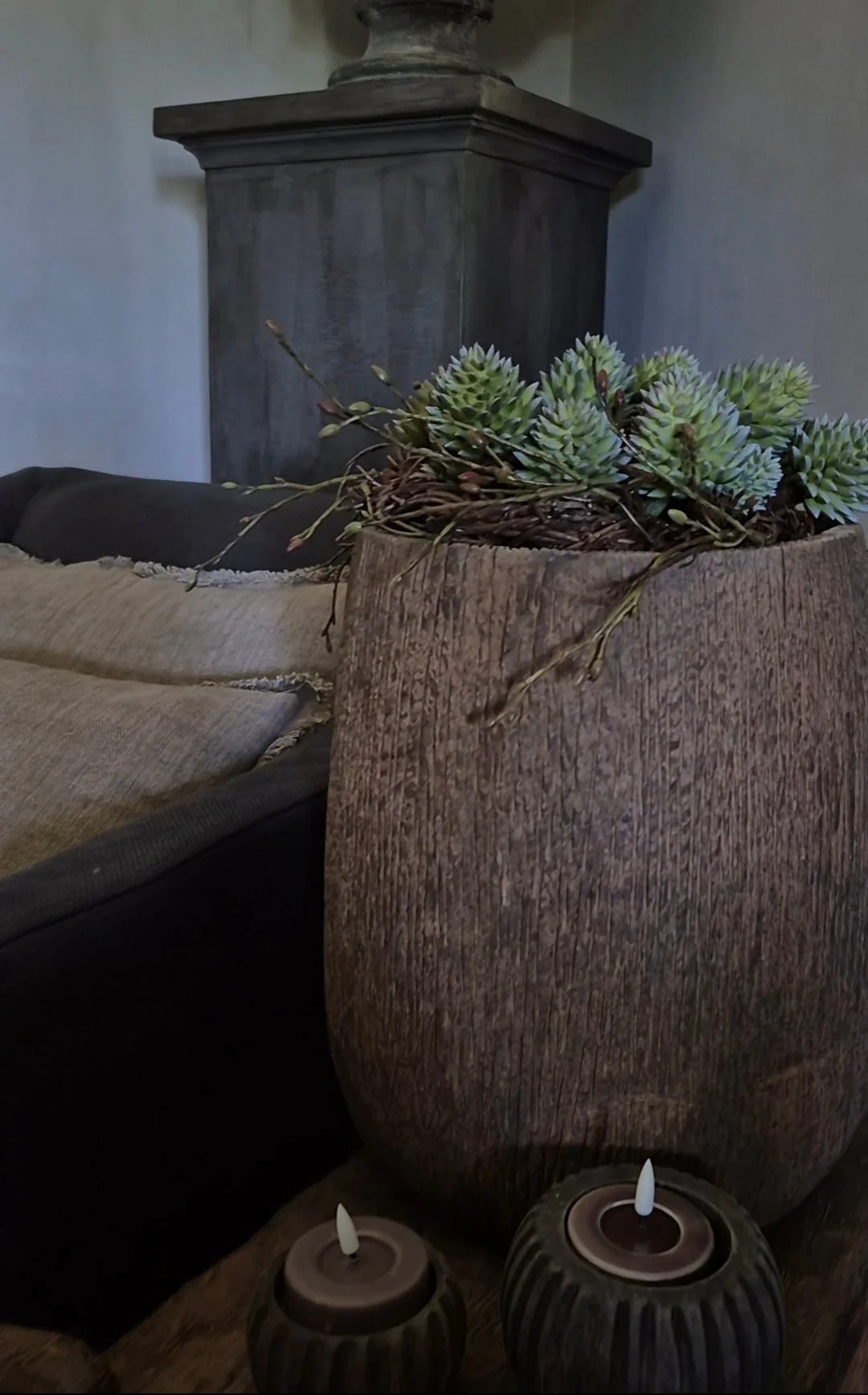 Houten vaas Soetan | Luksa nr 3